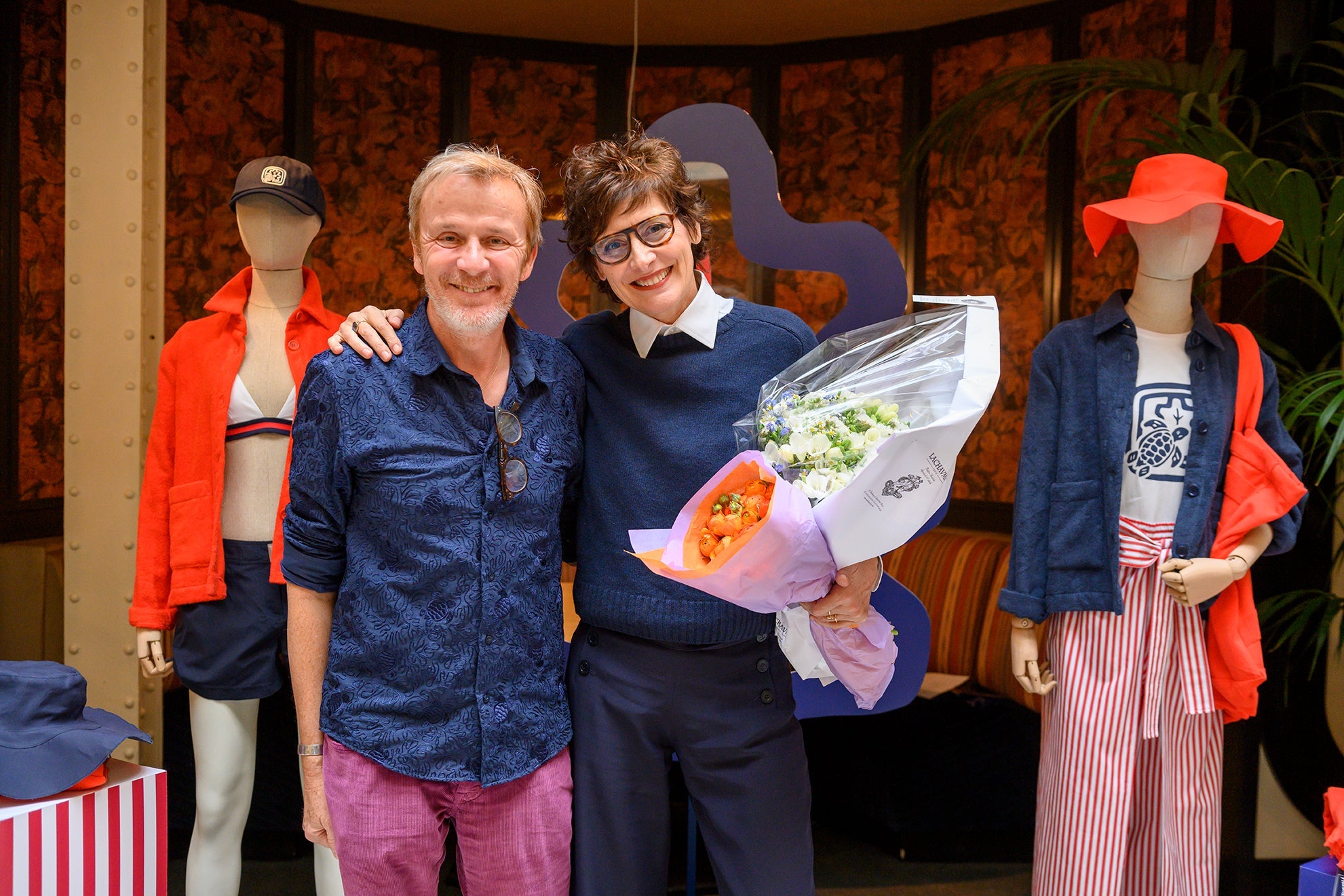Presentation of the Ines de la Fressange Paris x Vilebrequin beachwear collaboration