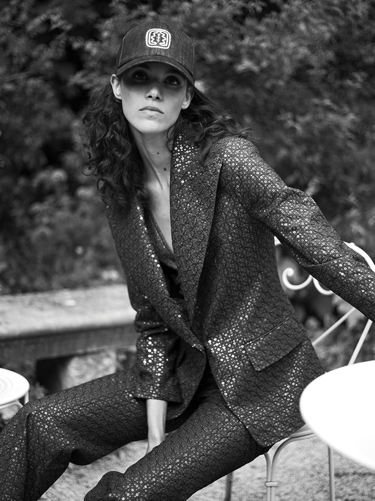Ines de la Fressange's "Denim Chic" collection: when denim becomes high-end