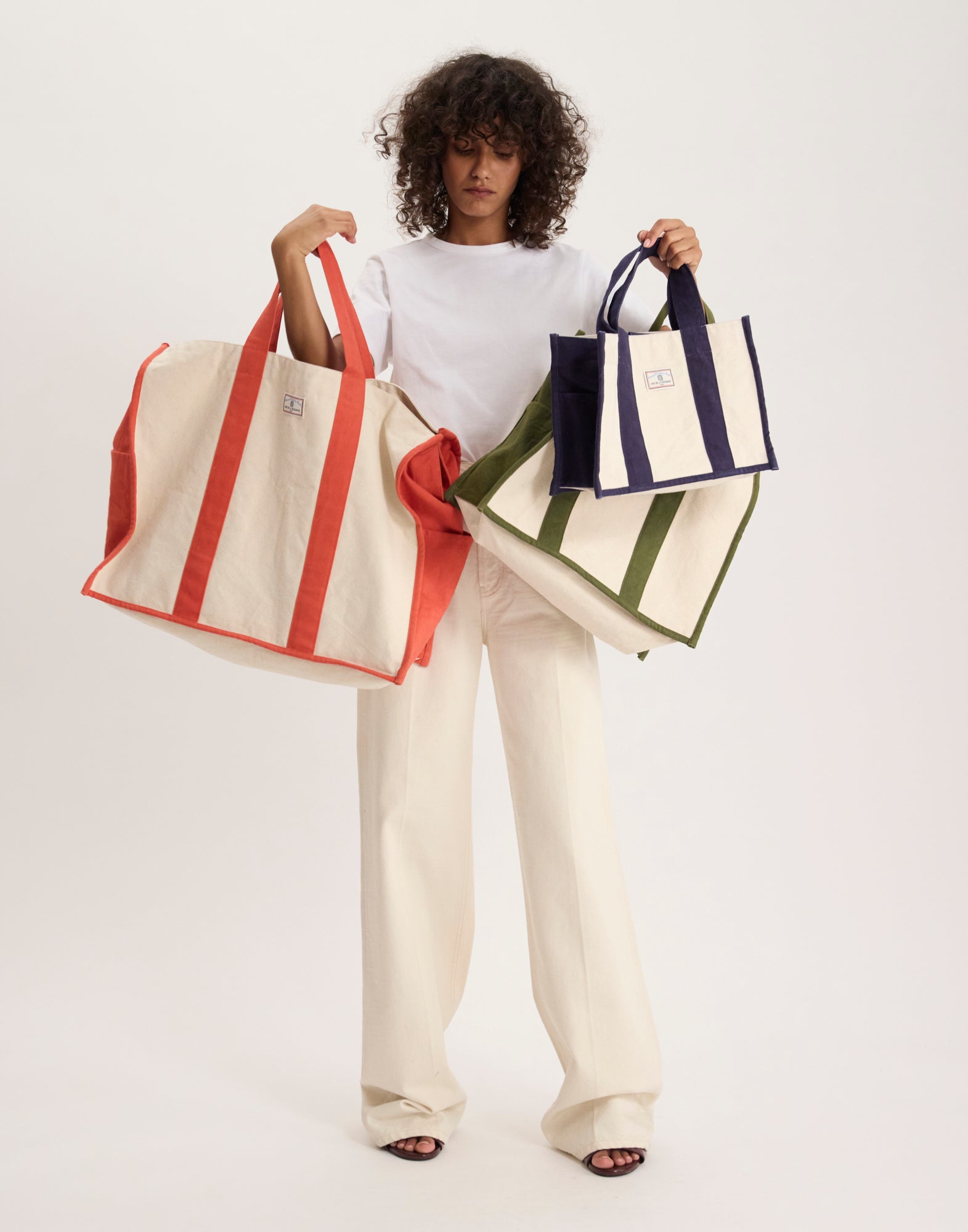 Alicia tote bag red size L