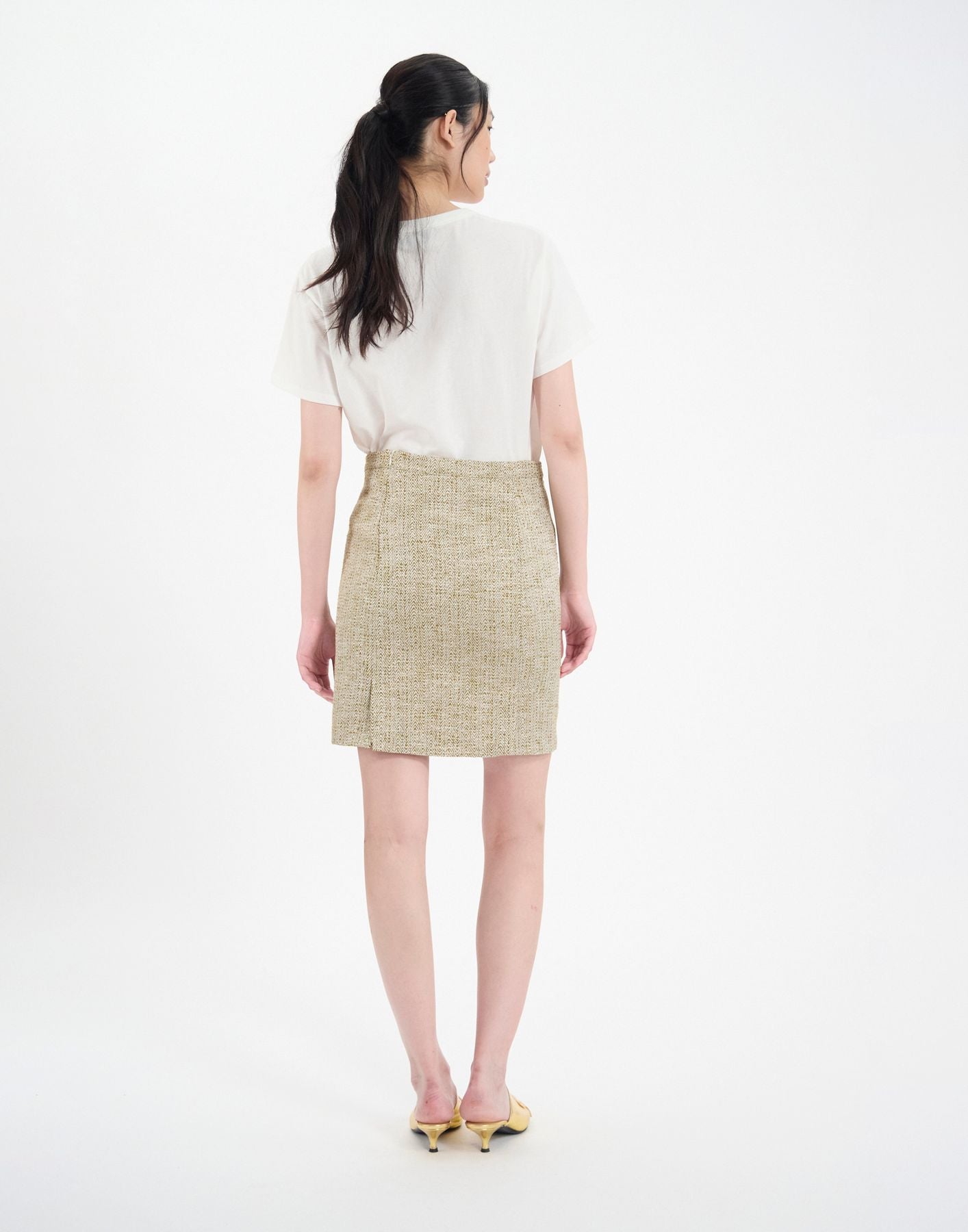 Gold Edmonde skirt