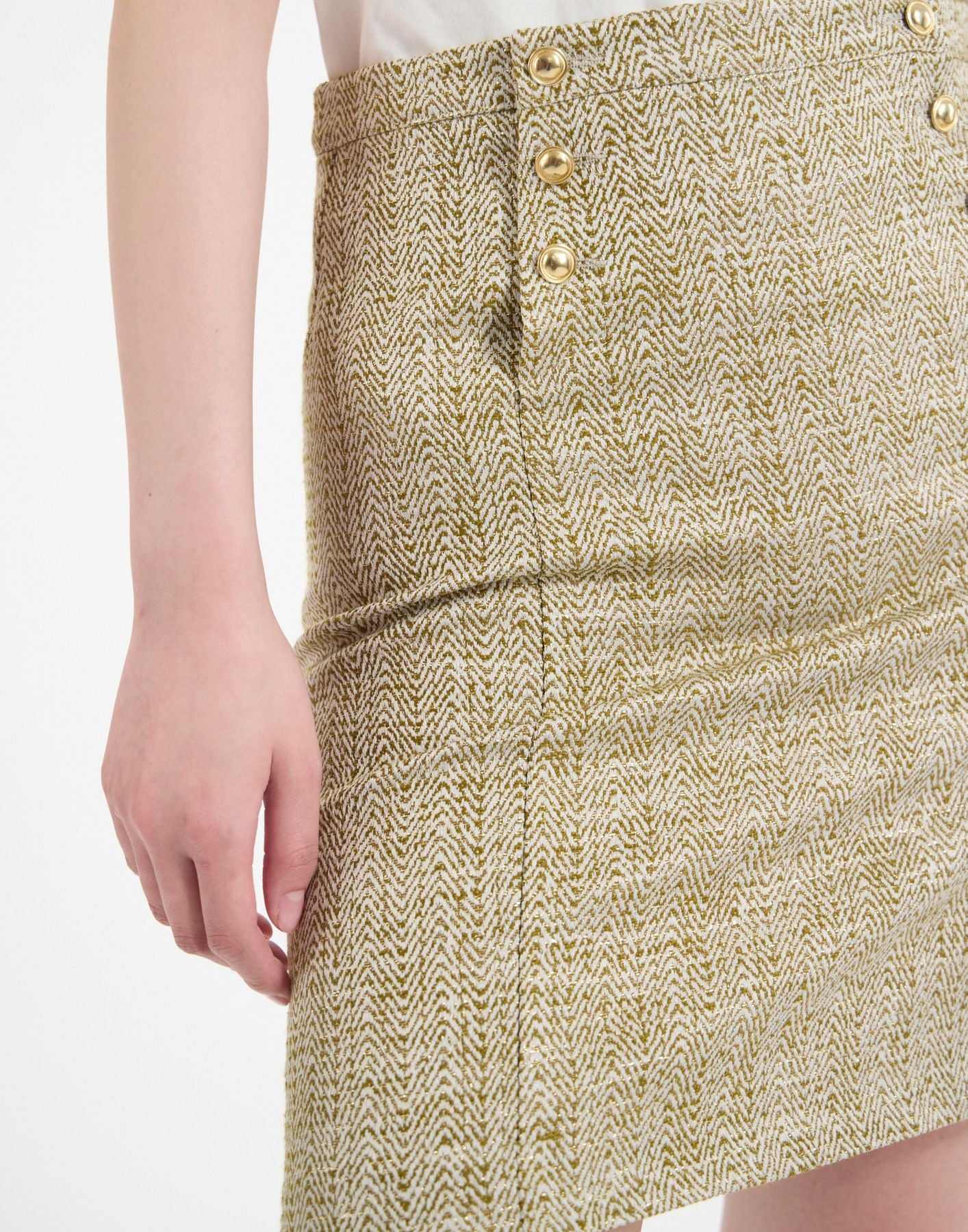 Gold Edmonde skirt