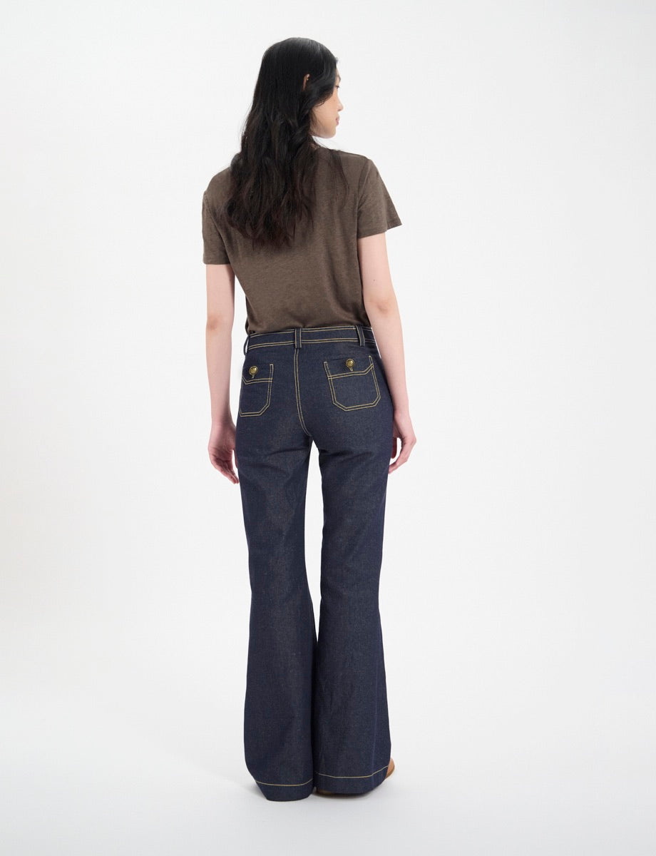 Charlotte blue trousers