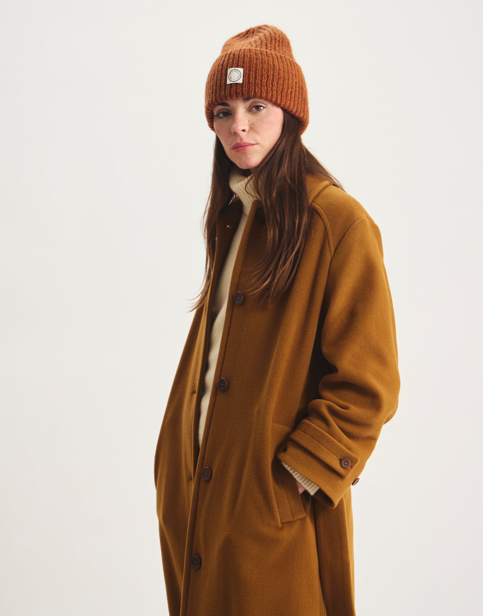 Bonnet en maille Pernette