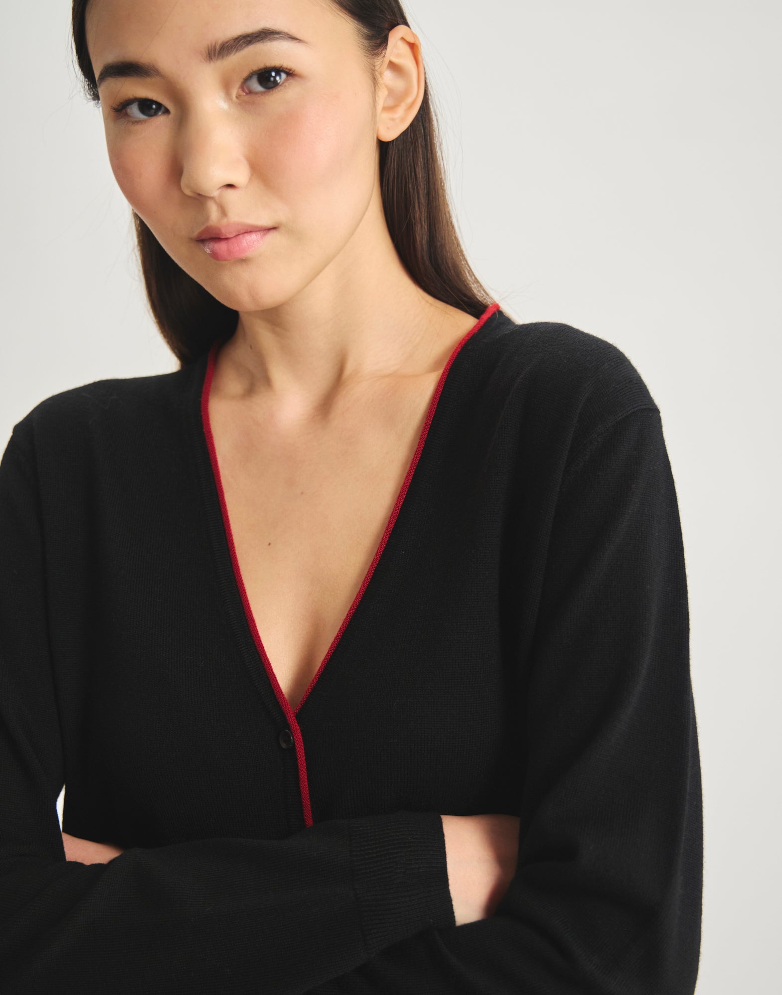 Cardigan Clotaire in lana merino