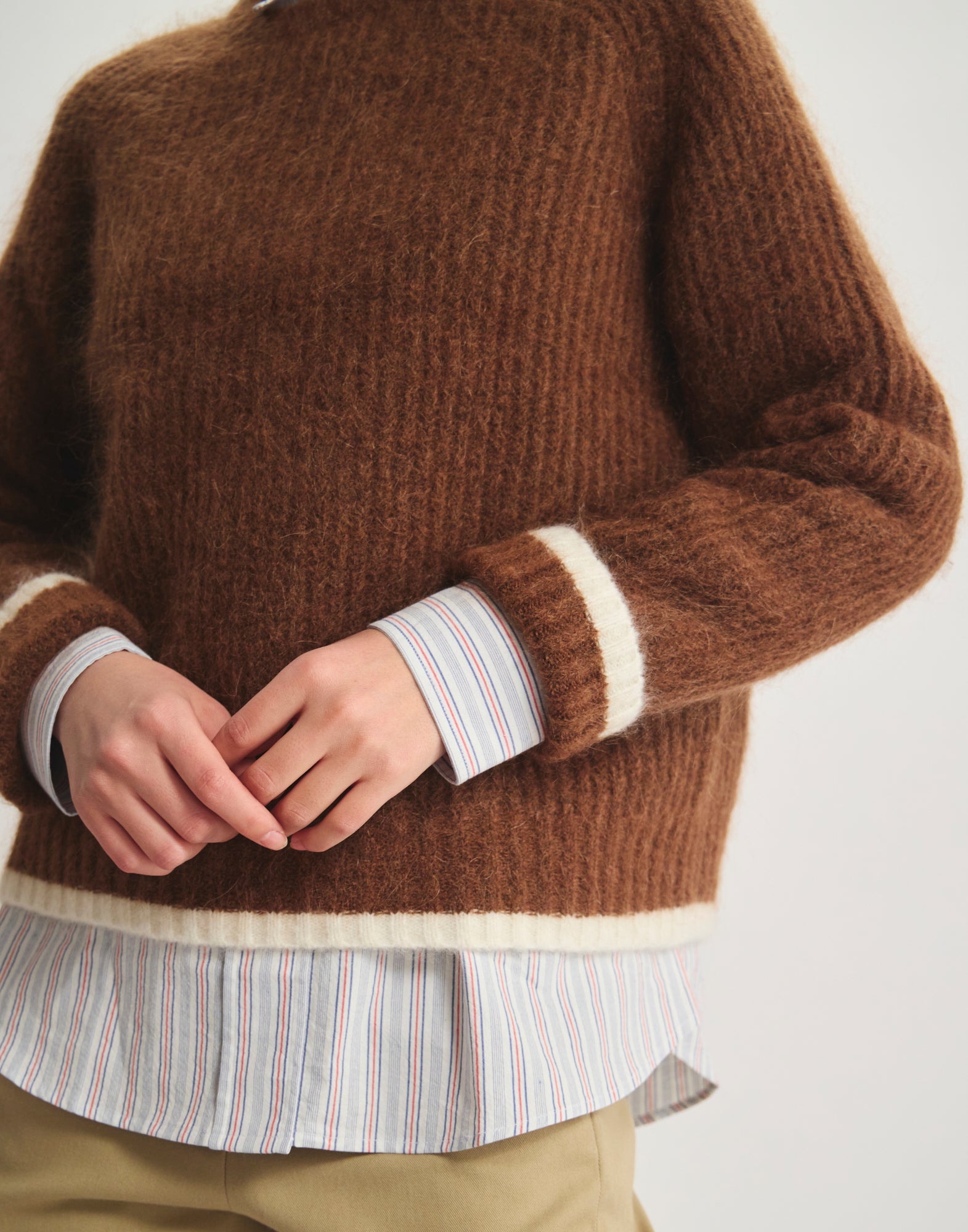 Pull Elton en maille mohair