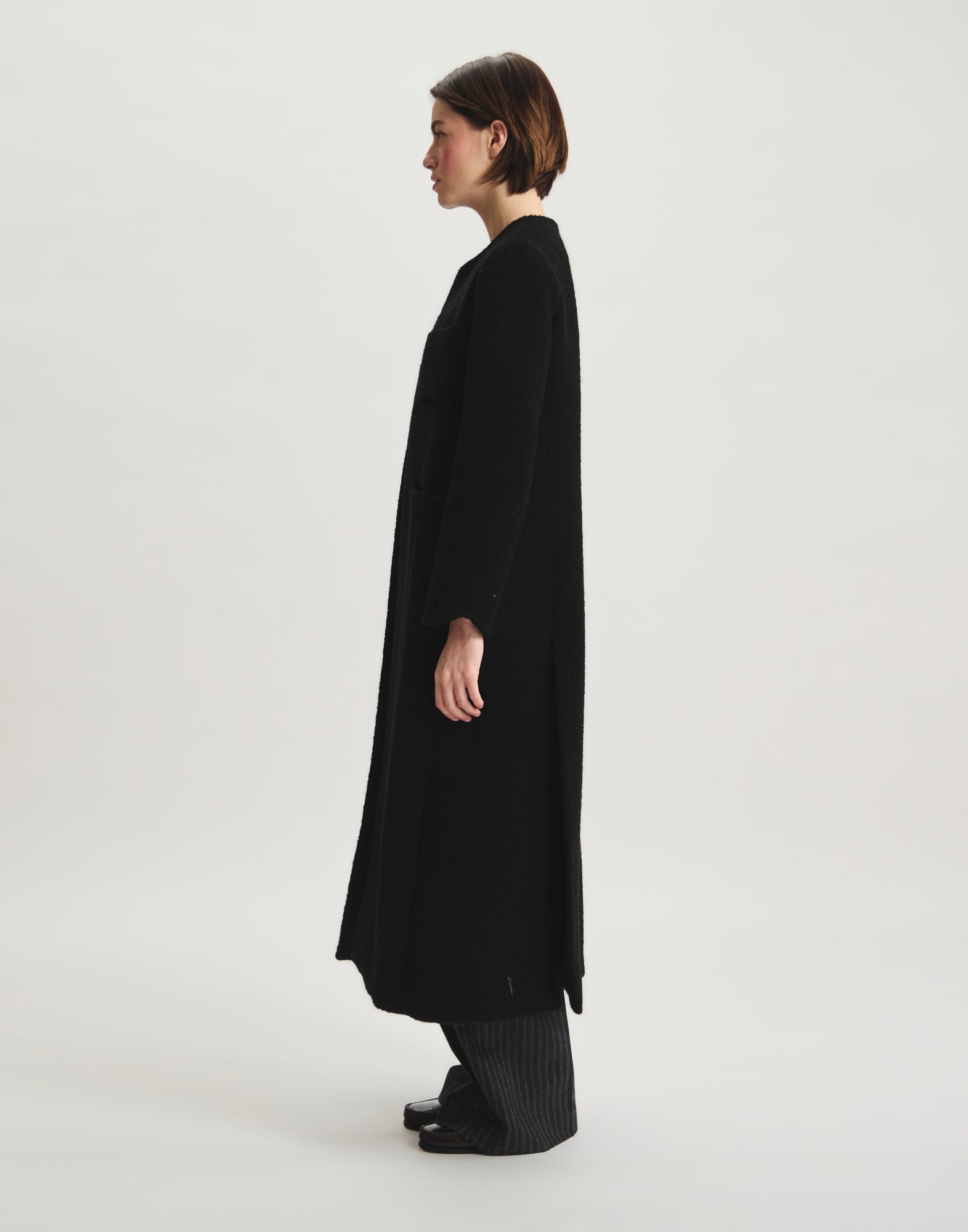 Slim-fitted Rusalka coat