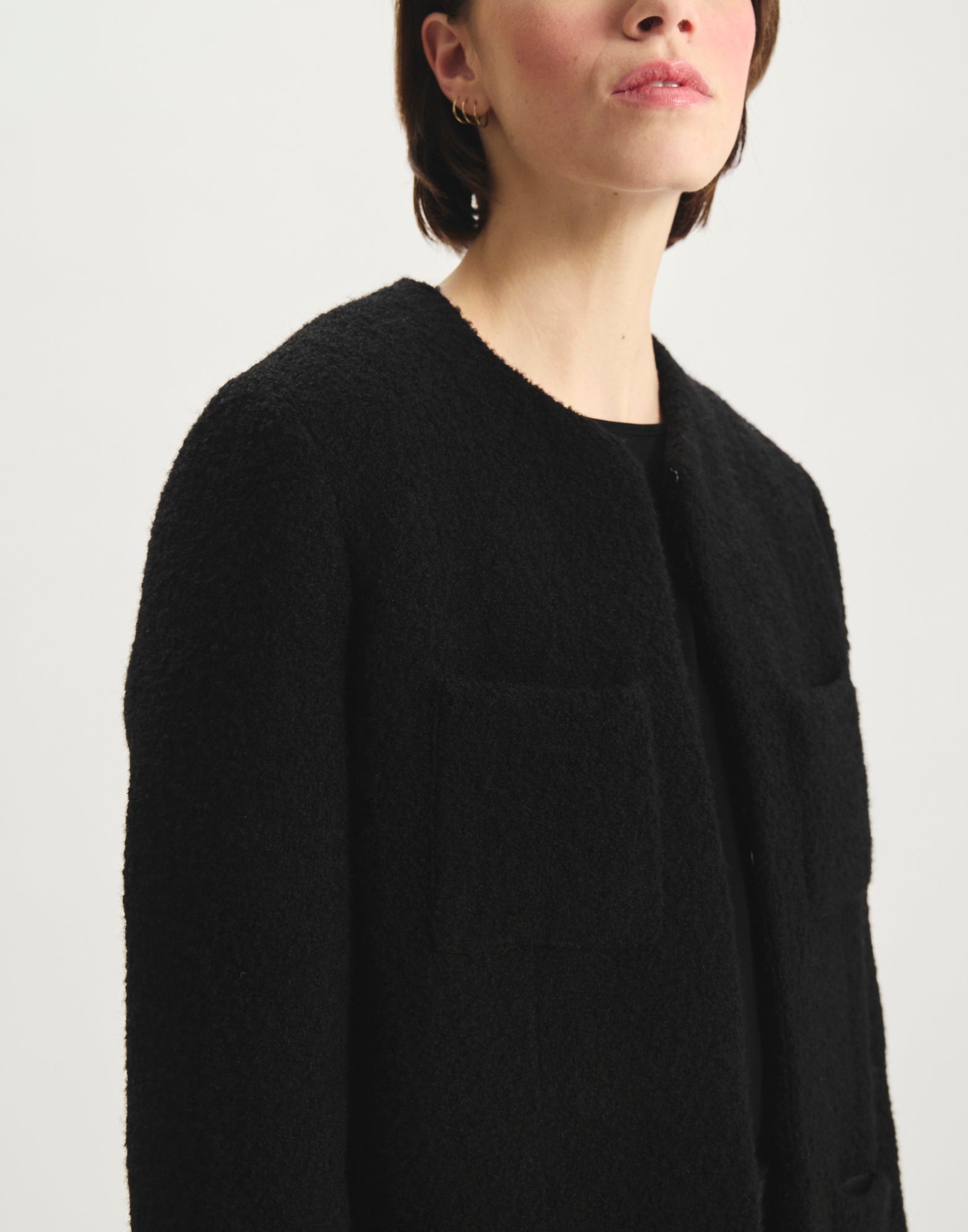 Slim-fitted Rusalka coat