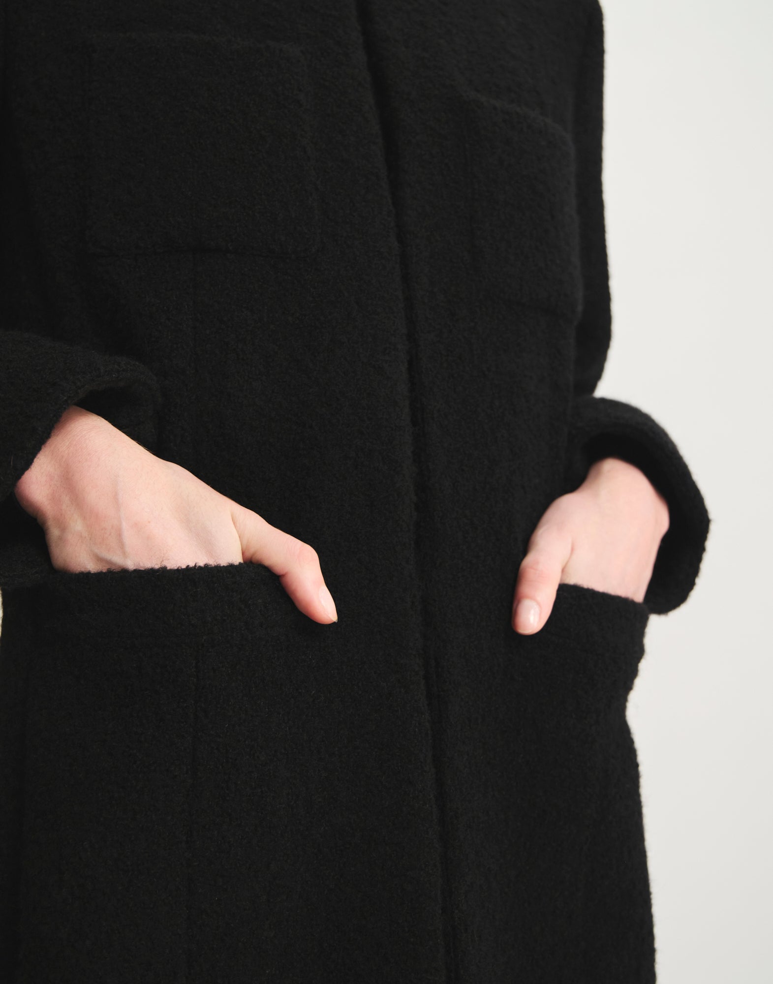 Slim-fitted Rusalka coat