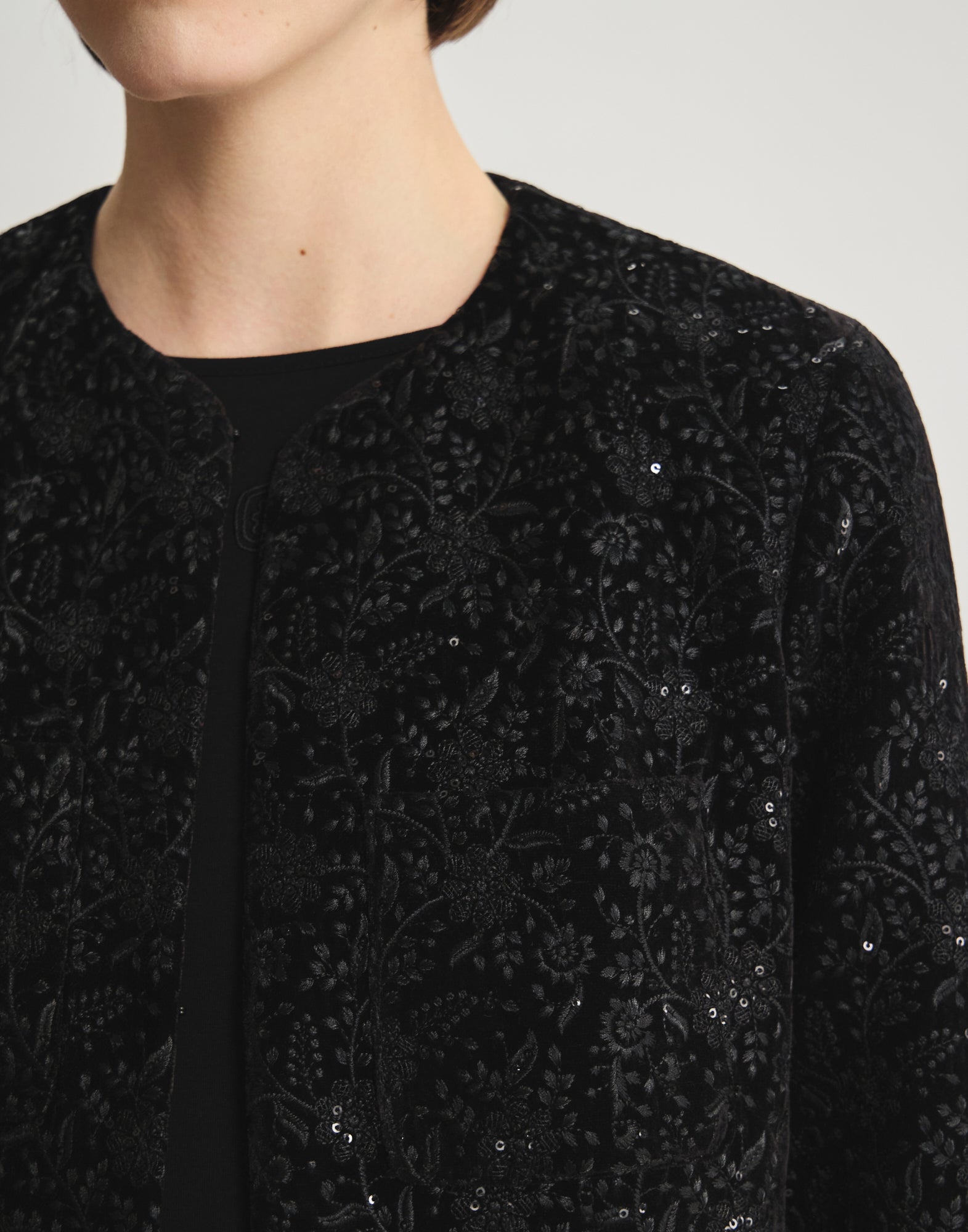 Cappotto ricamato Rusalka
