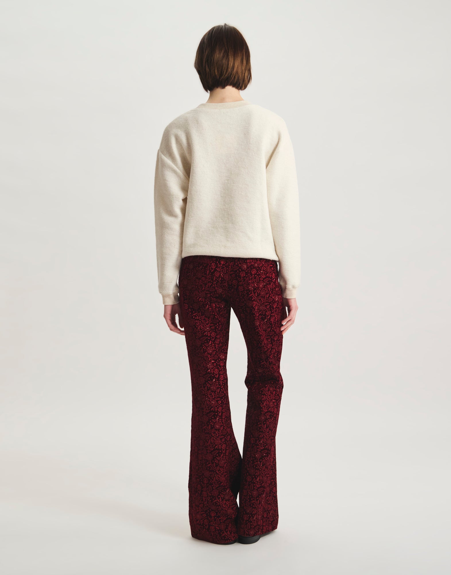 Pantalon Charlotte brodé