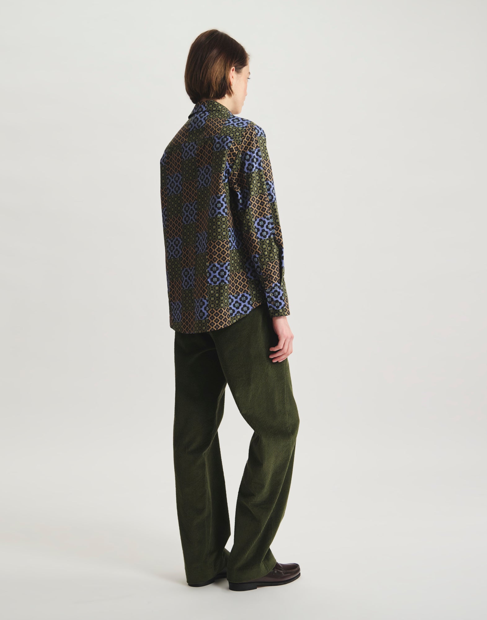 Maureen cotton floral shirt