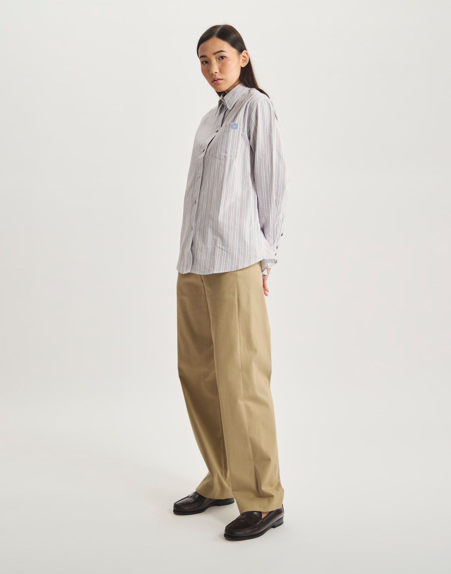 Maureen striped cotton shirt