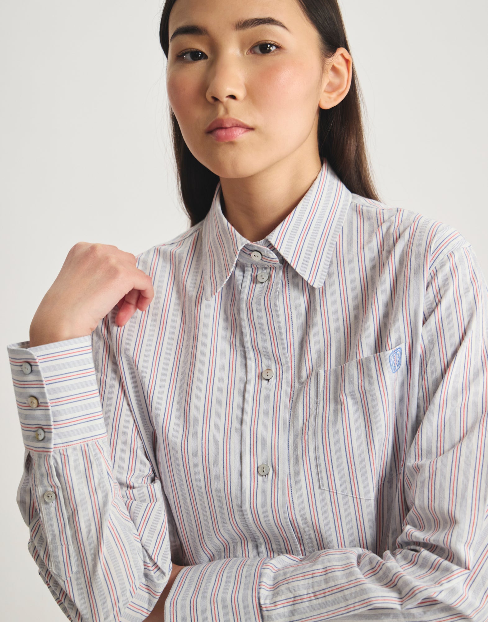 Maureen striped cotton shirt