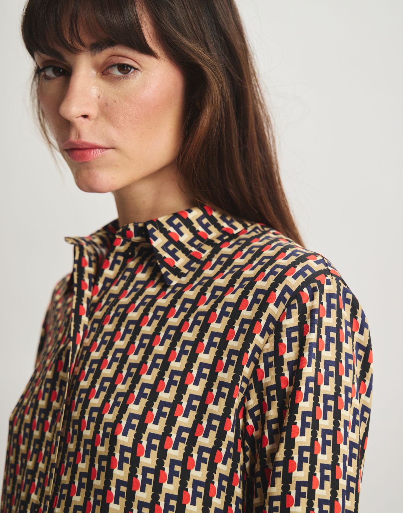 Camicia in viscosa Maureen