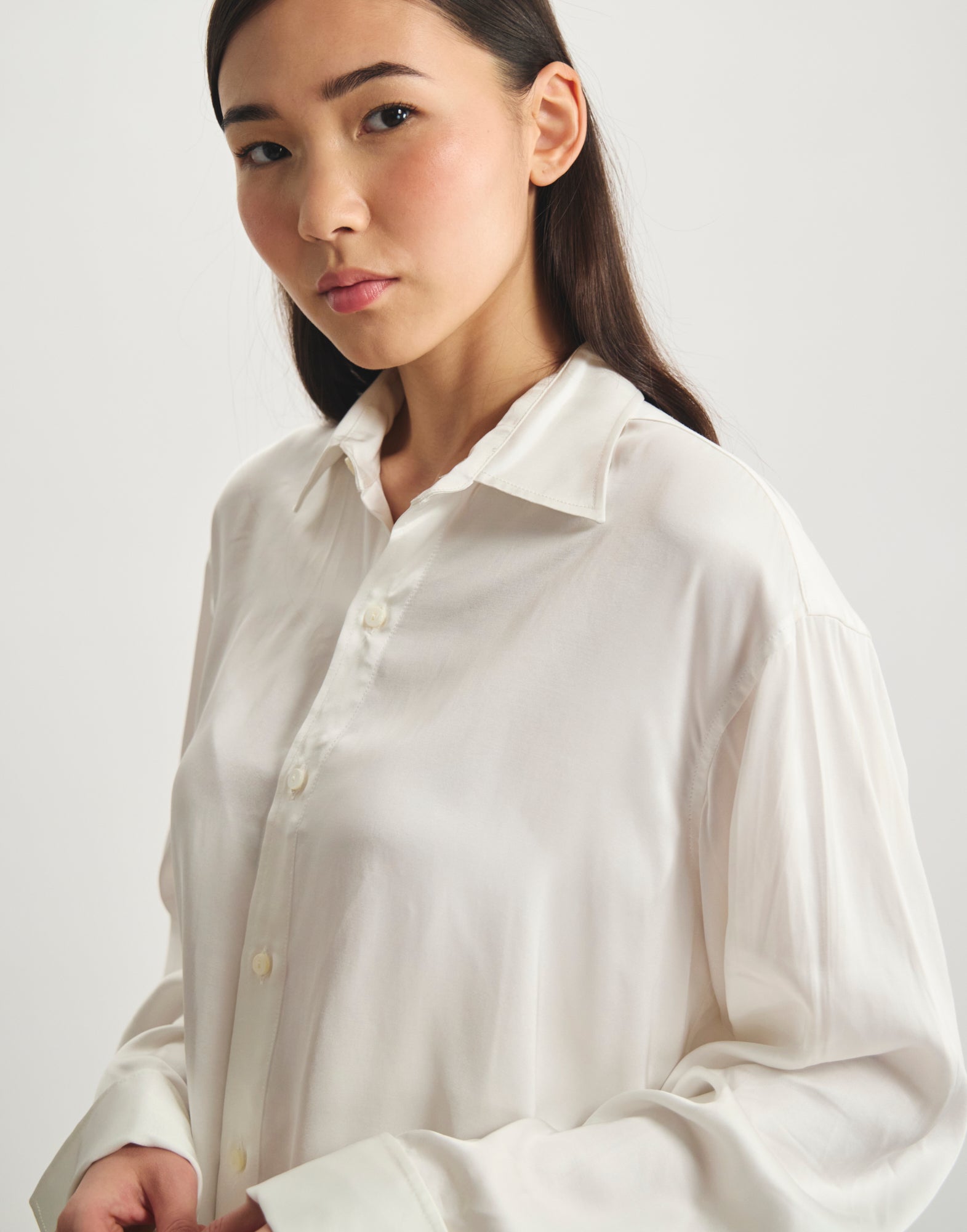 Camicia Nova in viscosa riciclata