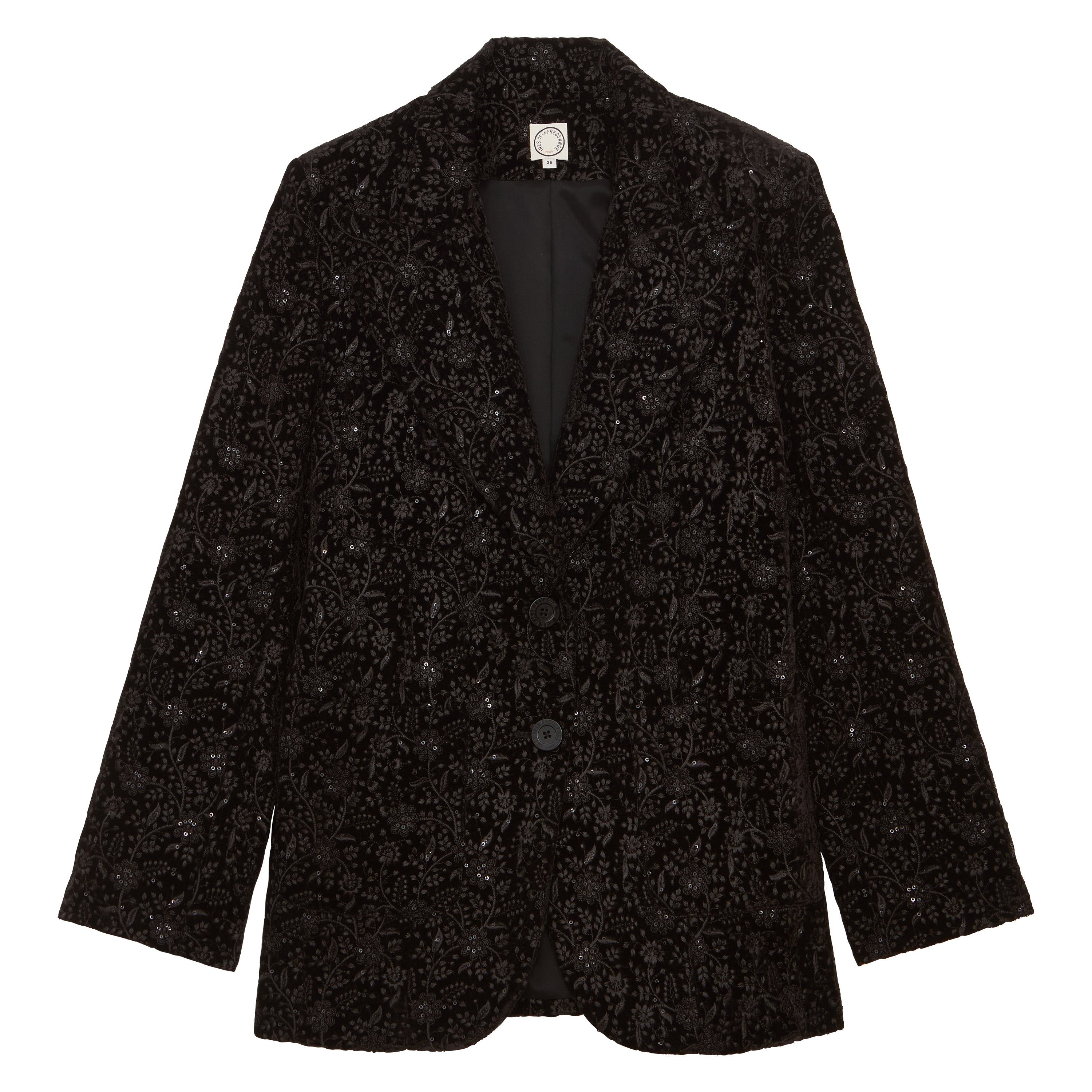 Chaqueta Thadée negra