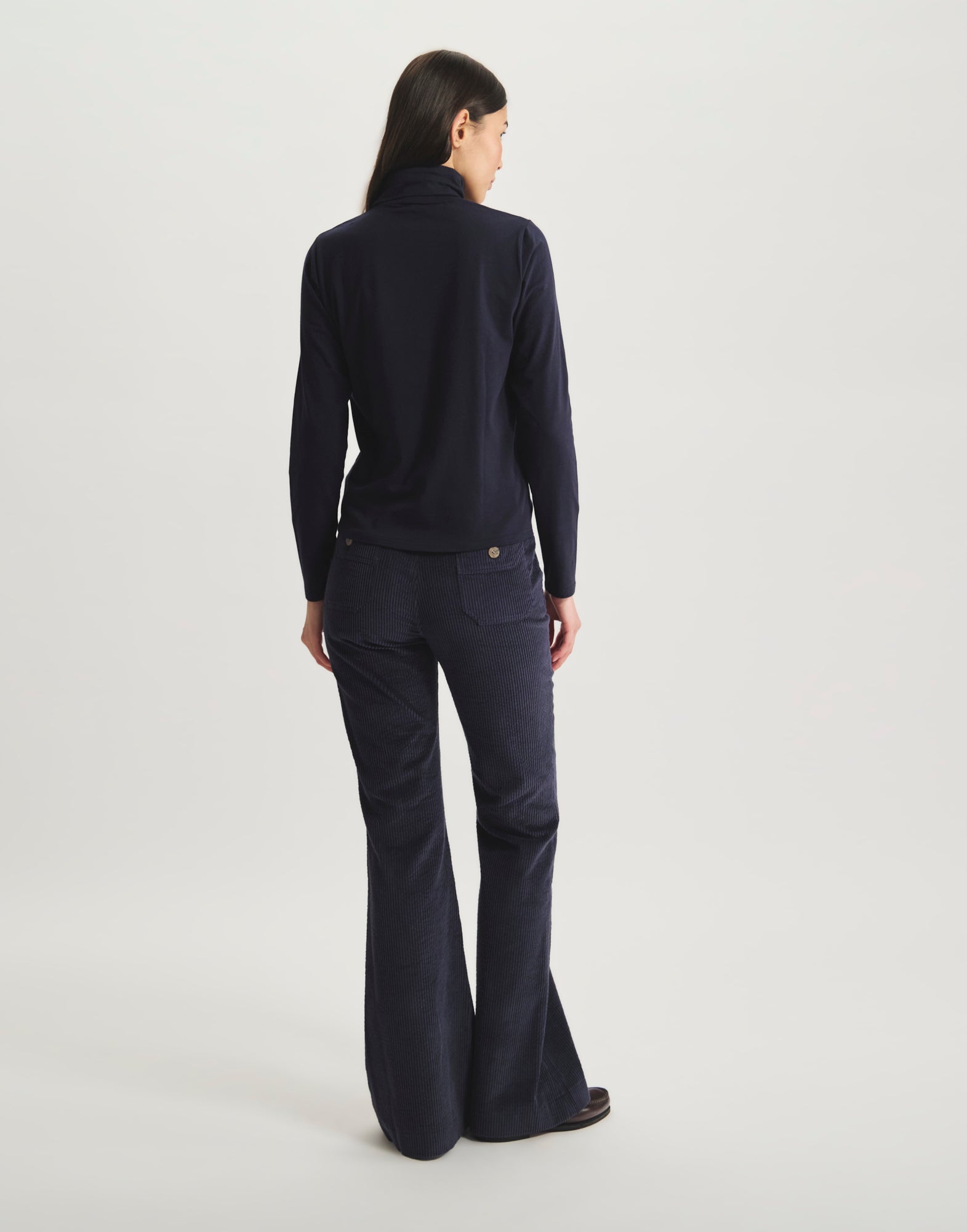 Matthieu cotton turtleneck top