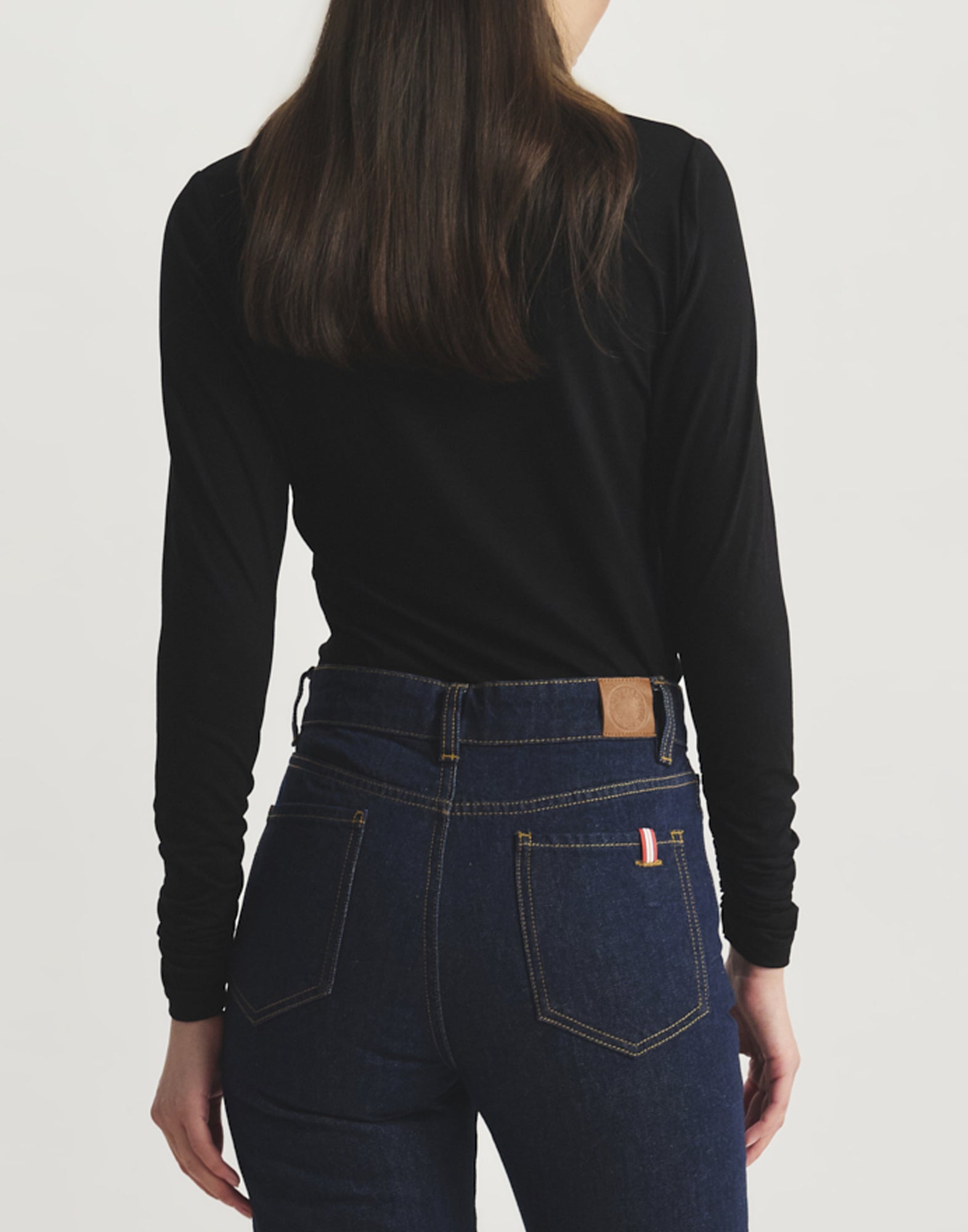 Mireille turtleneck top in viscose