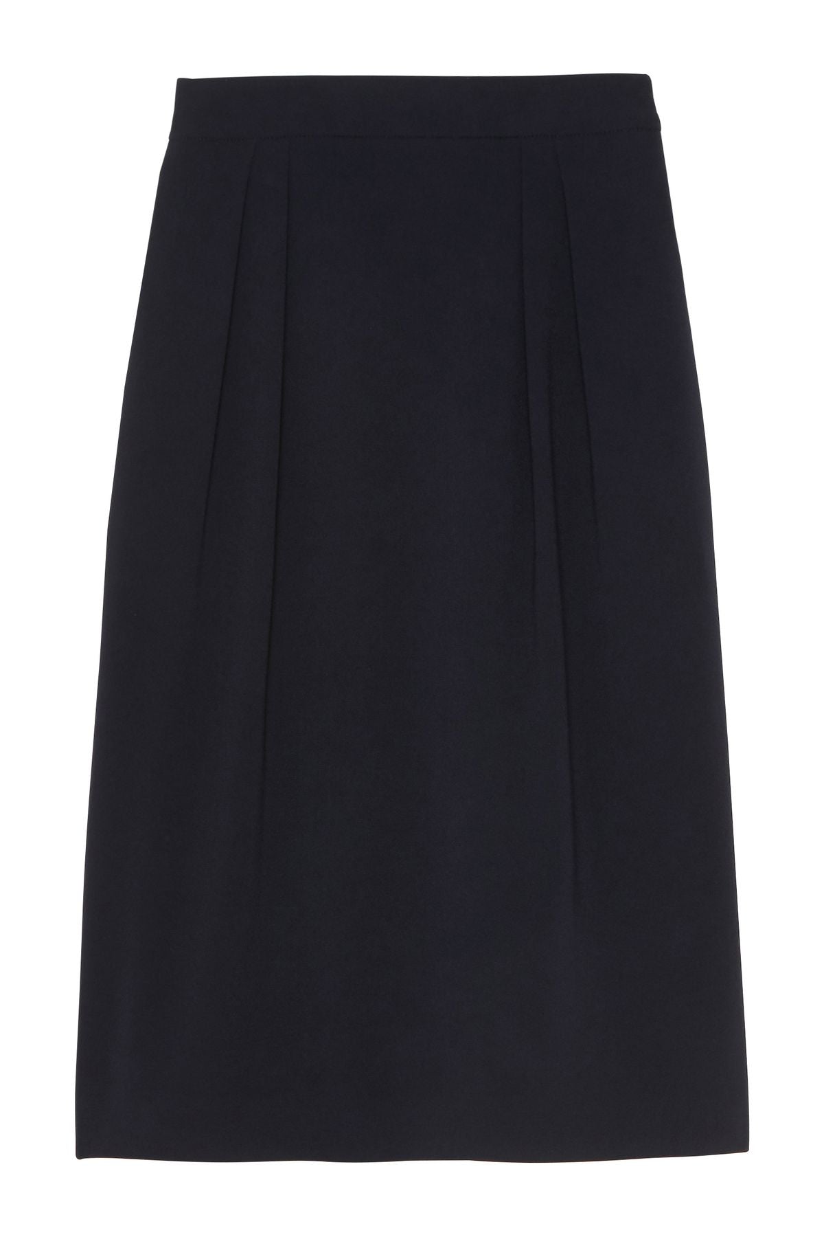 Falda celeste azul marino