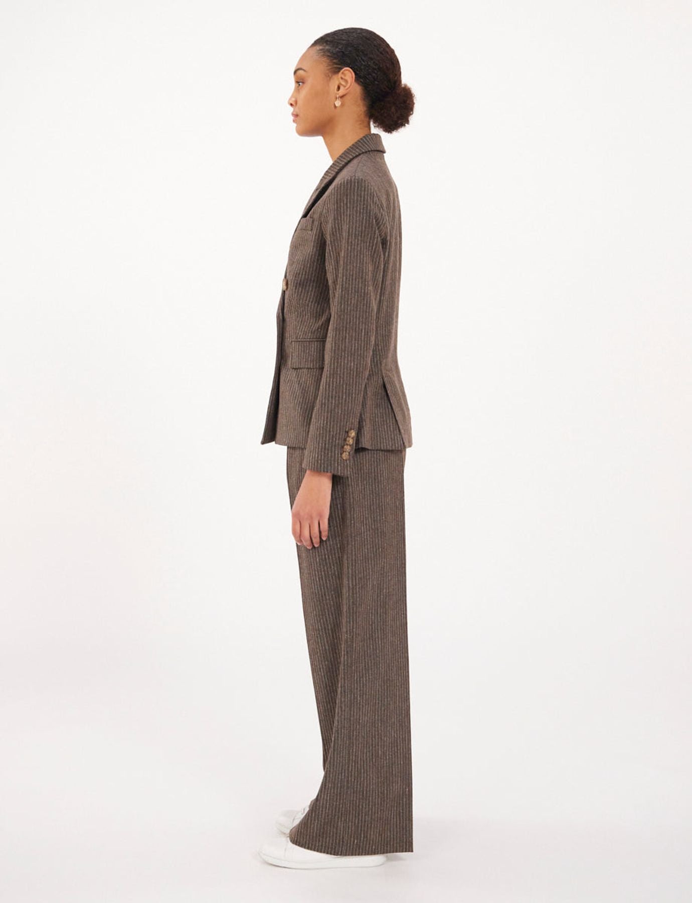Maurice brown wool blazer