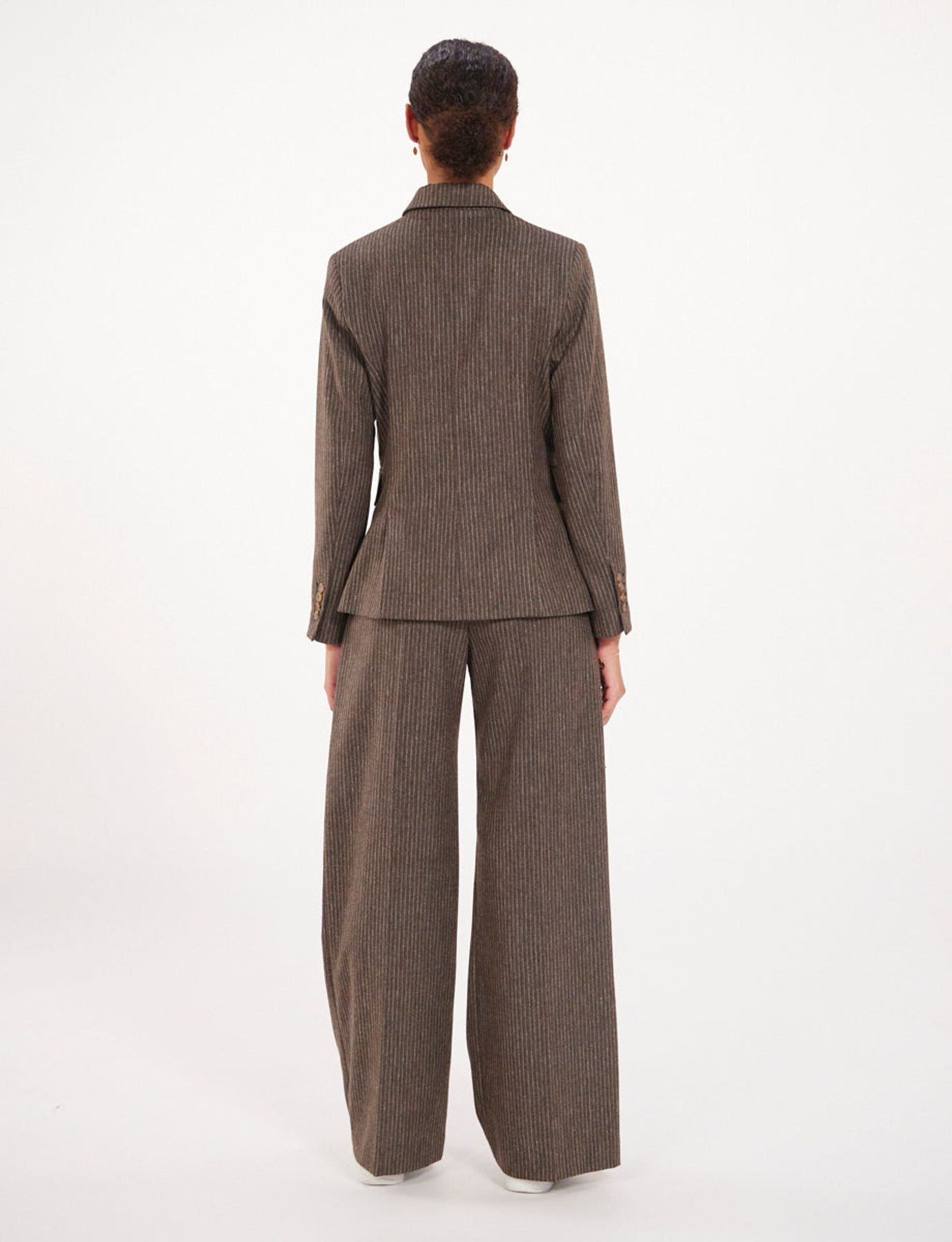 Maurice brown wool blazer
