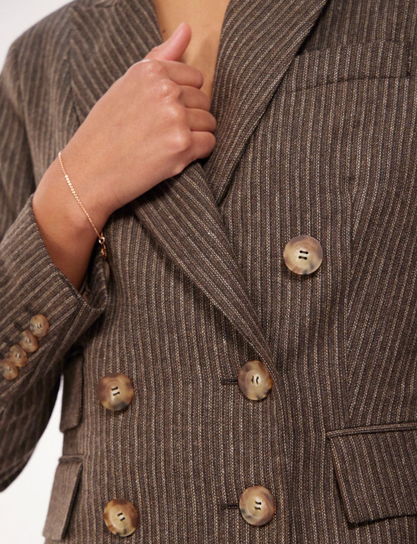 Maurice brown wool blazer