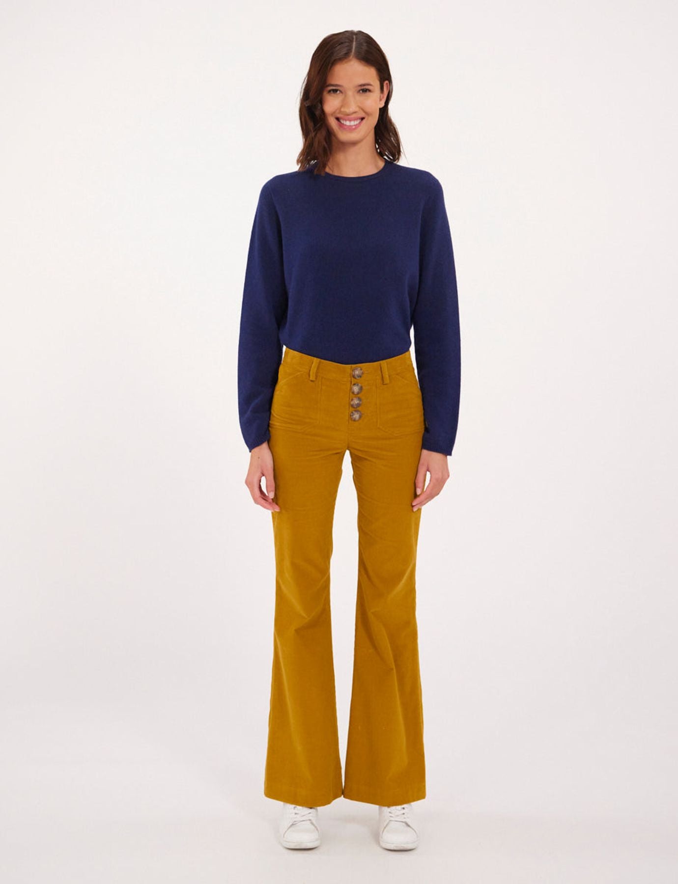 Pantalones Charlotte ocre