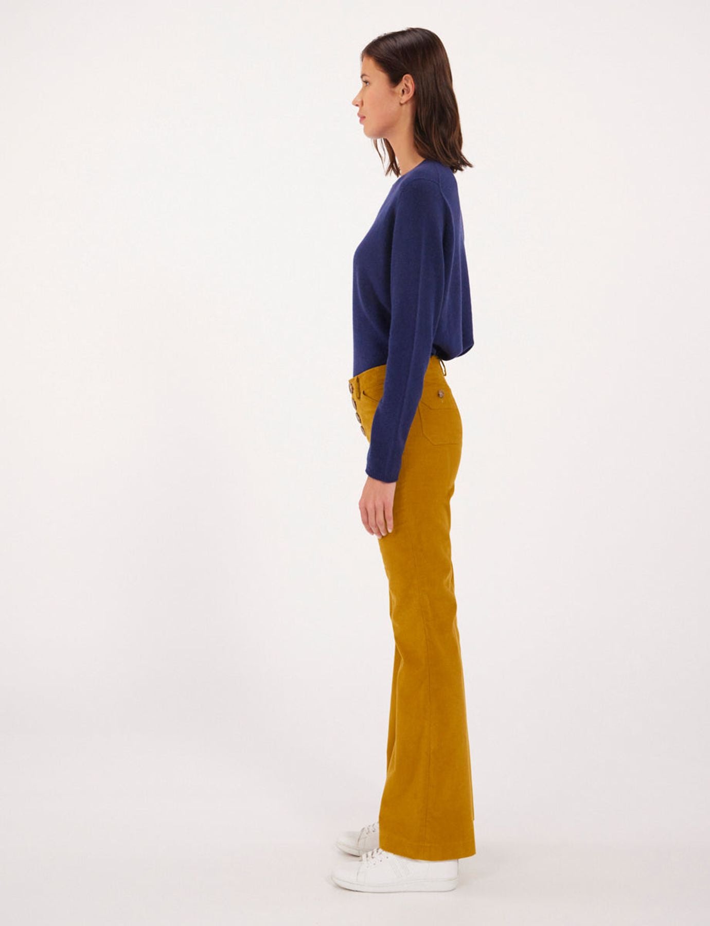 Pantalones Charlotte ocre