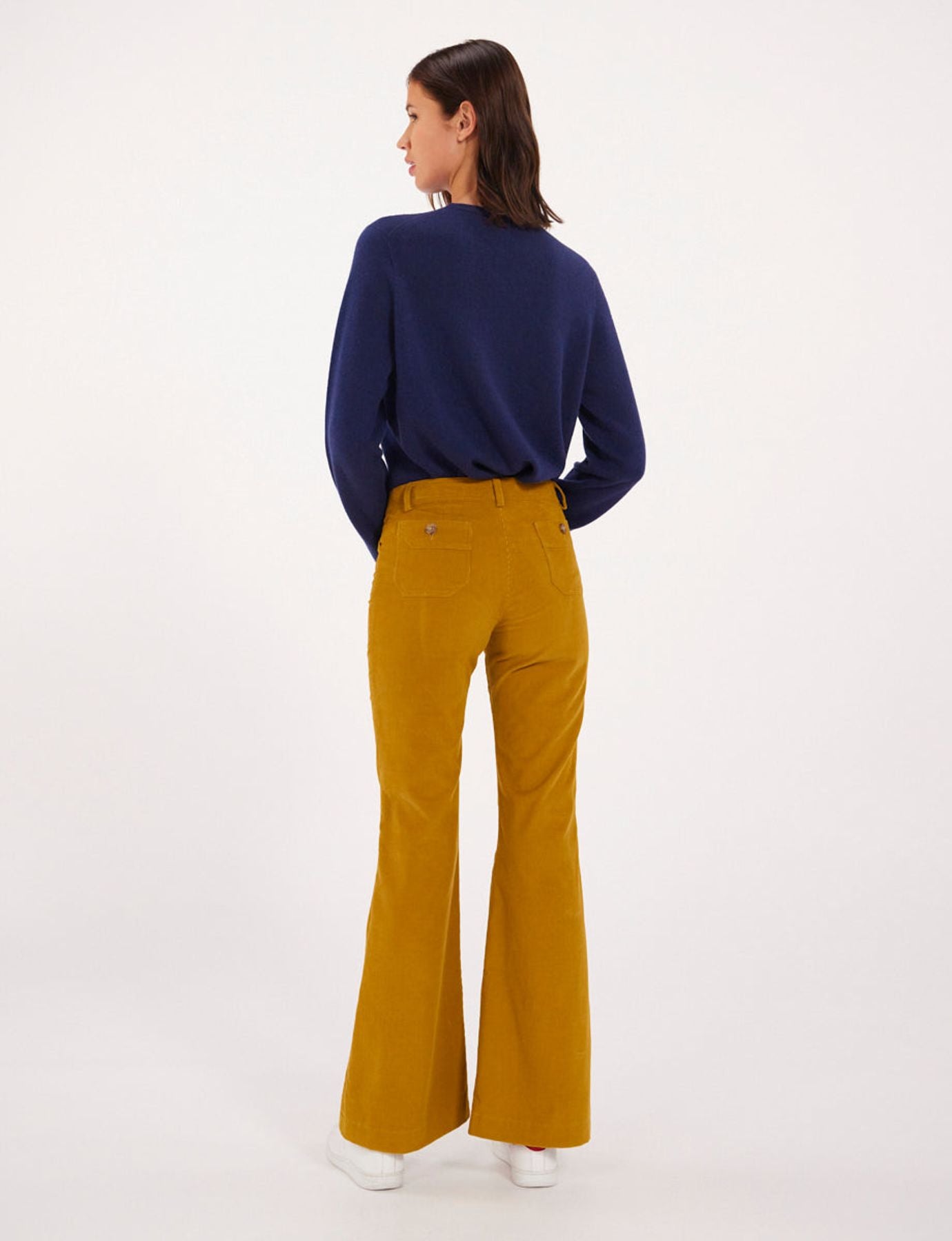 Pantalones Charlotte ocre