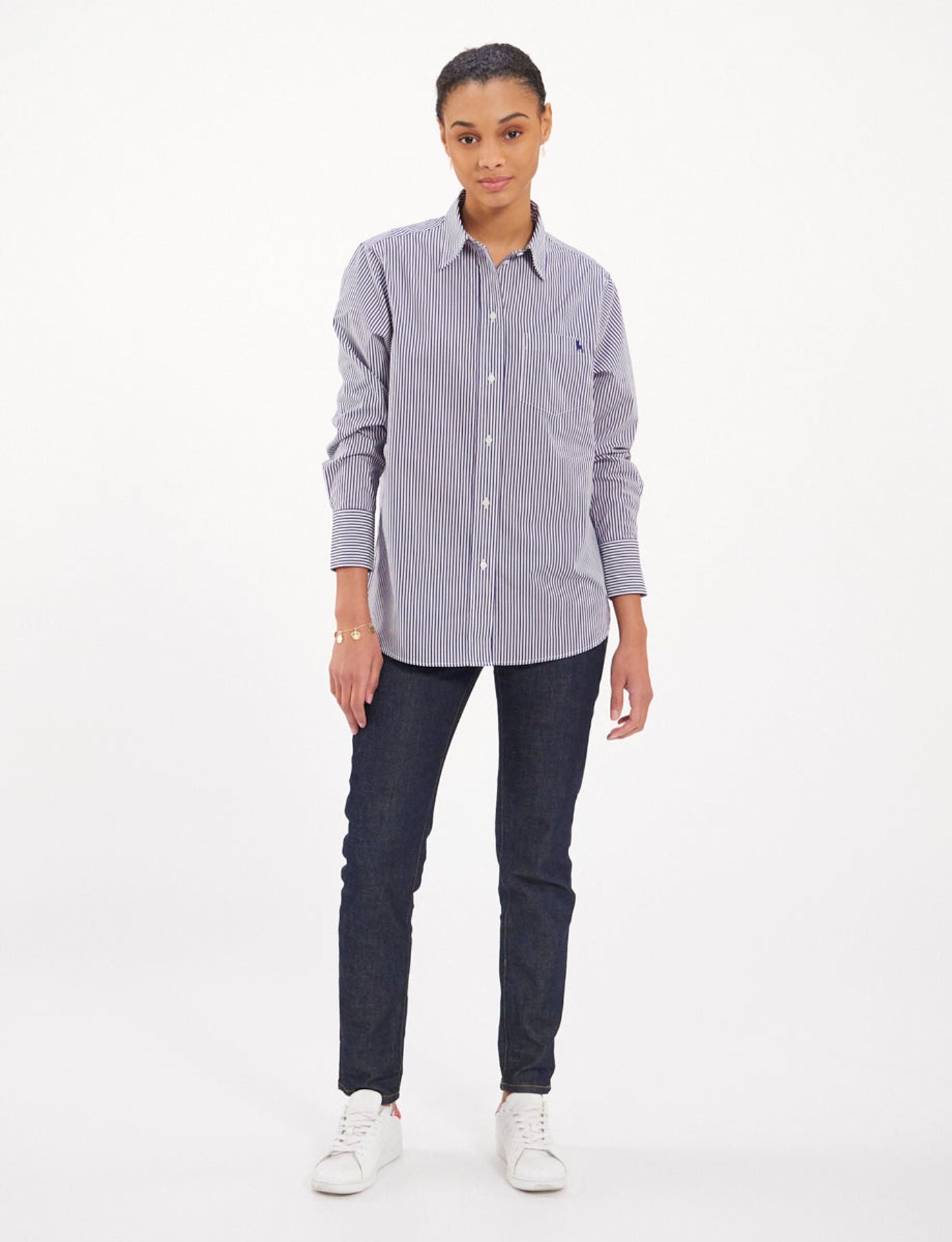 Camisa de rayas marineras/blancas Maureen