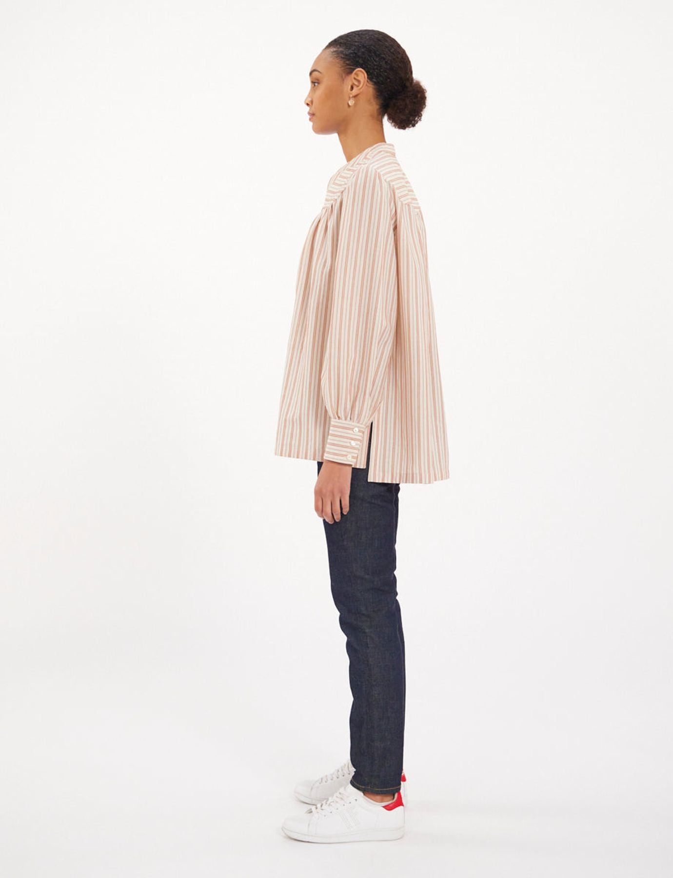 Ornella striped blouse