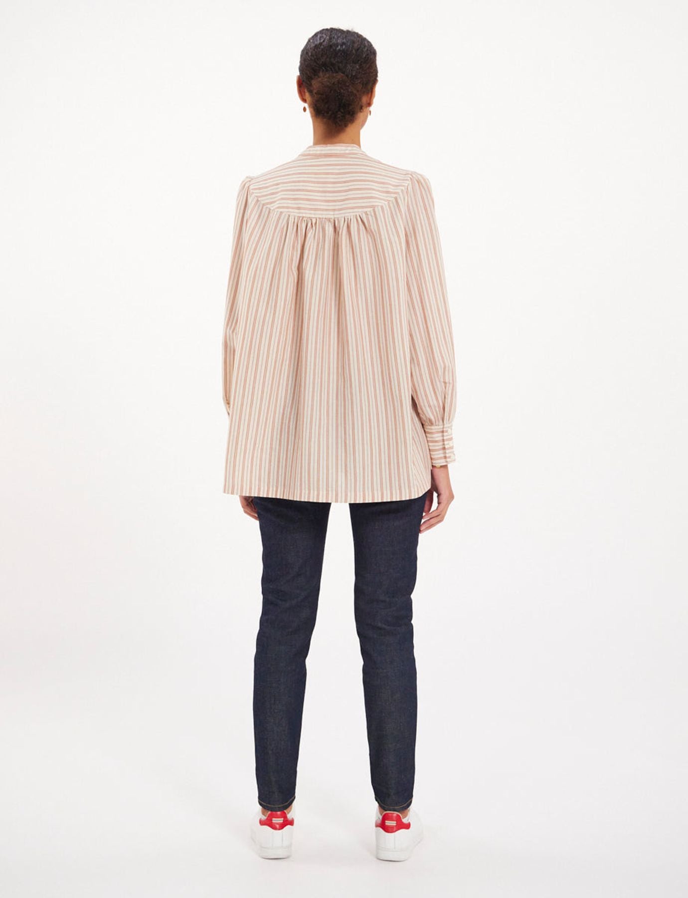 Ornella striped blouse
