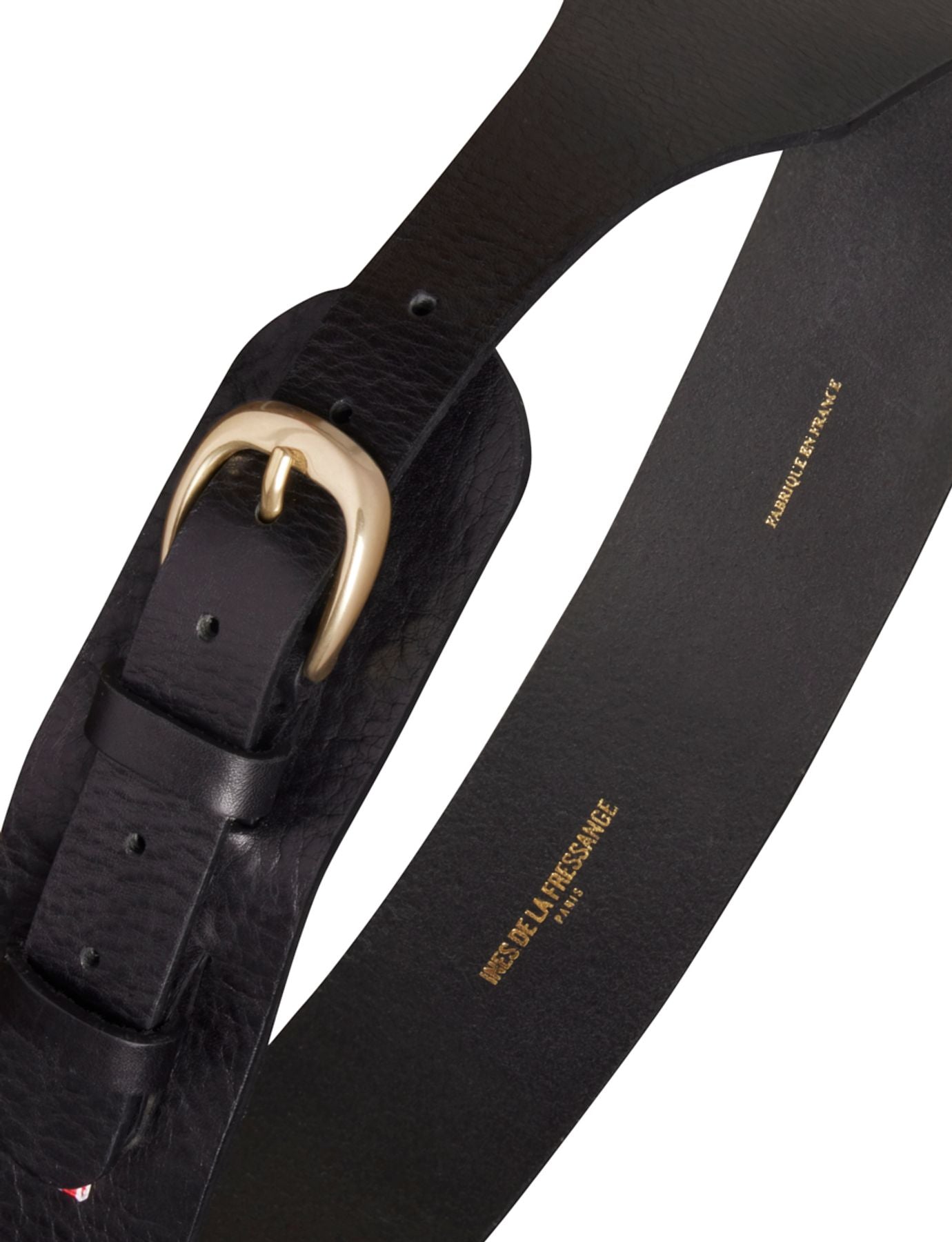 Black Paulette belt