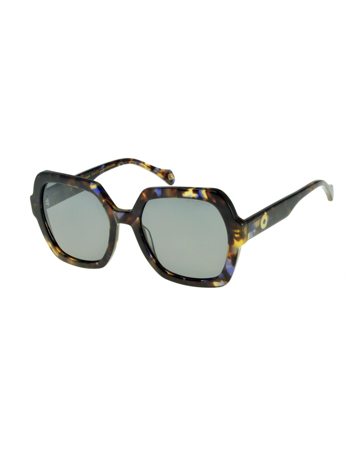 Monica marbled purple sunglasses