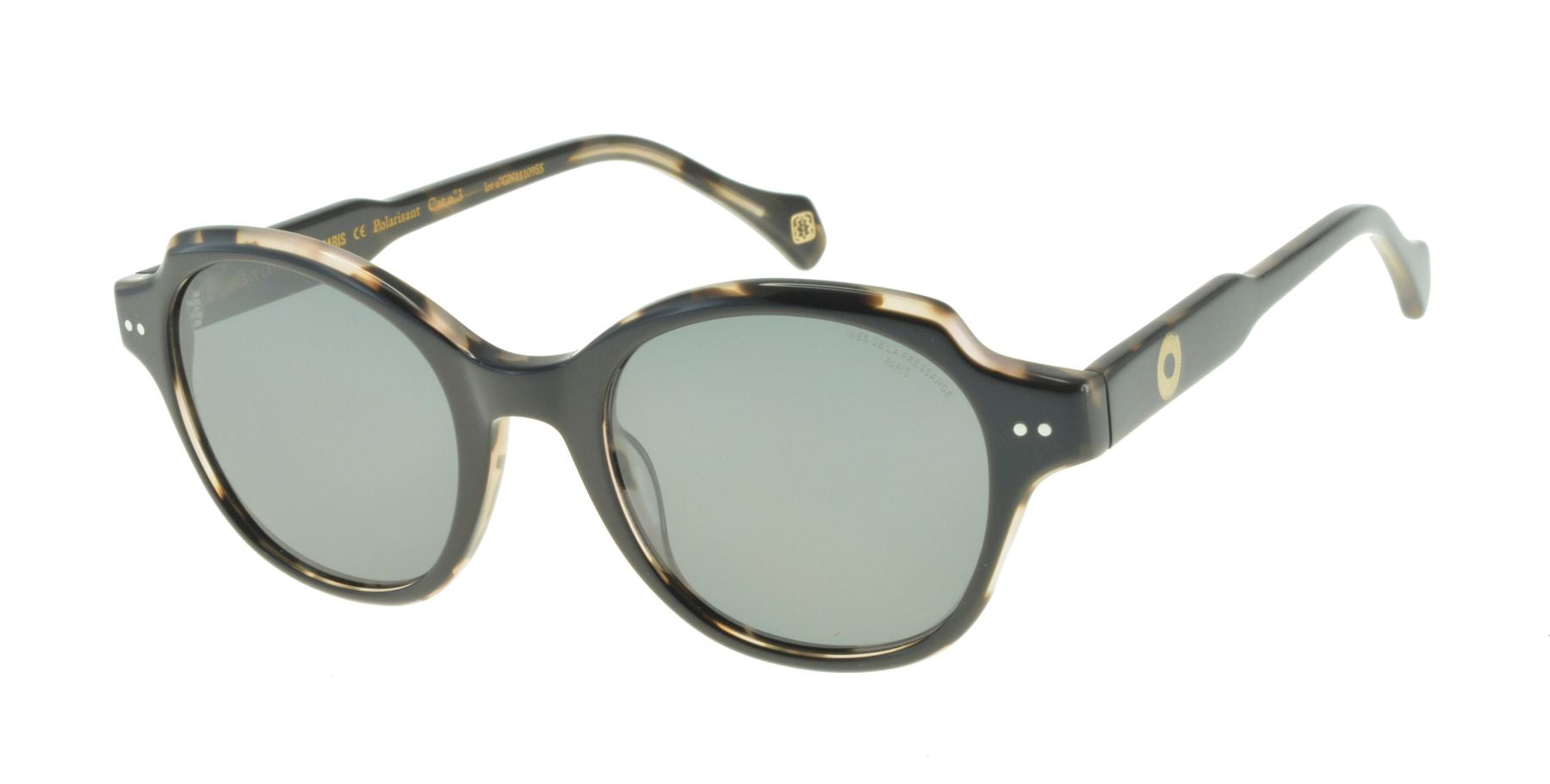Julianne black tortoiseshell sunglasses