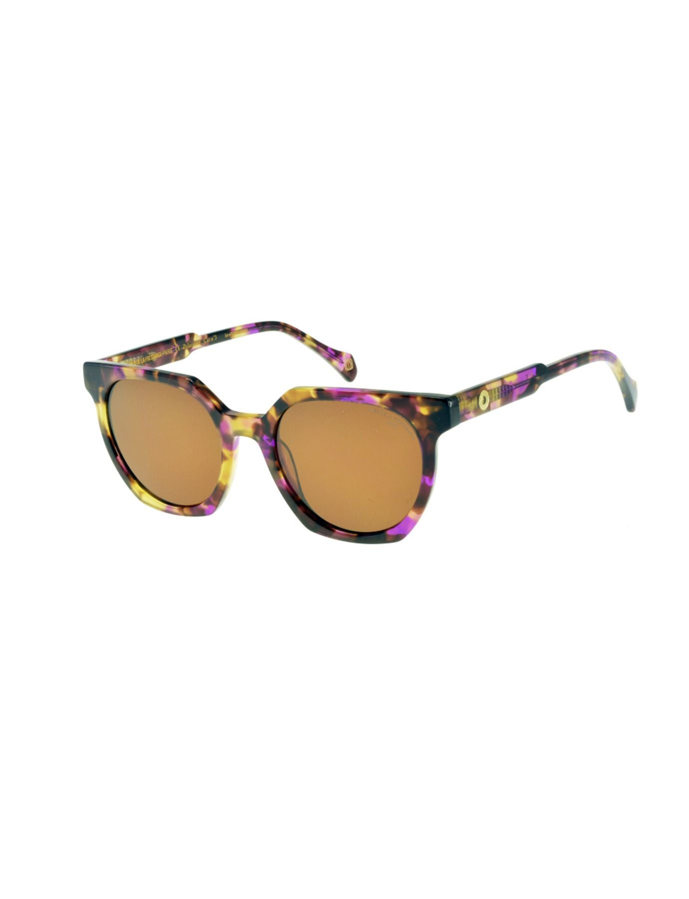 Gafas de sol de carey violeta Laura
