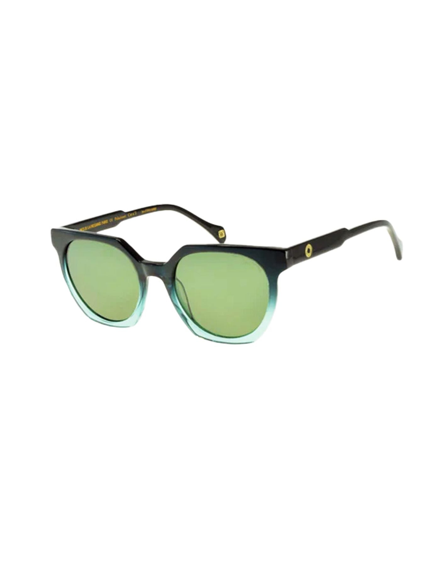Gafas de sol Laura en degradado verde