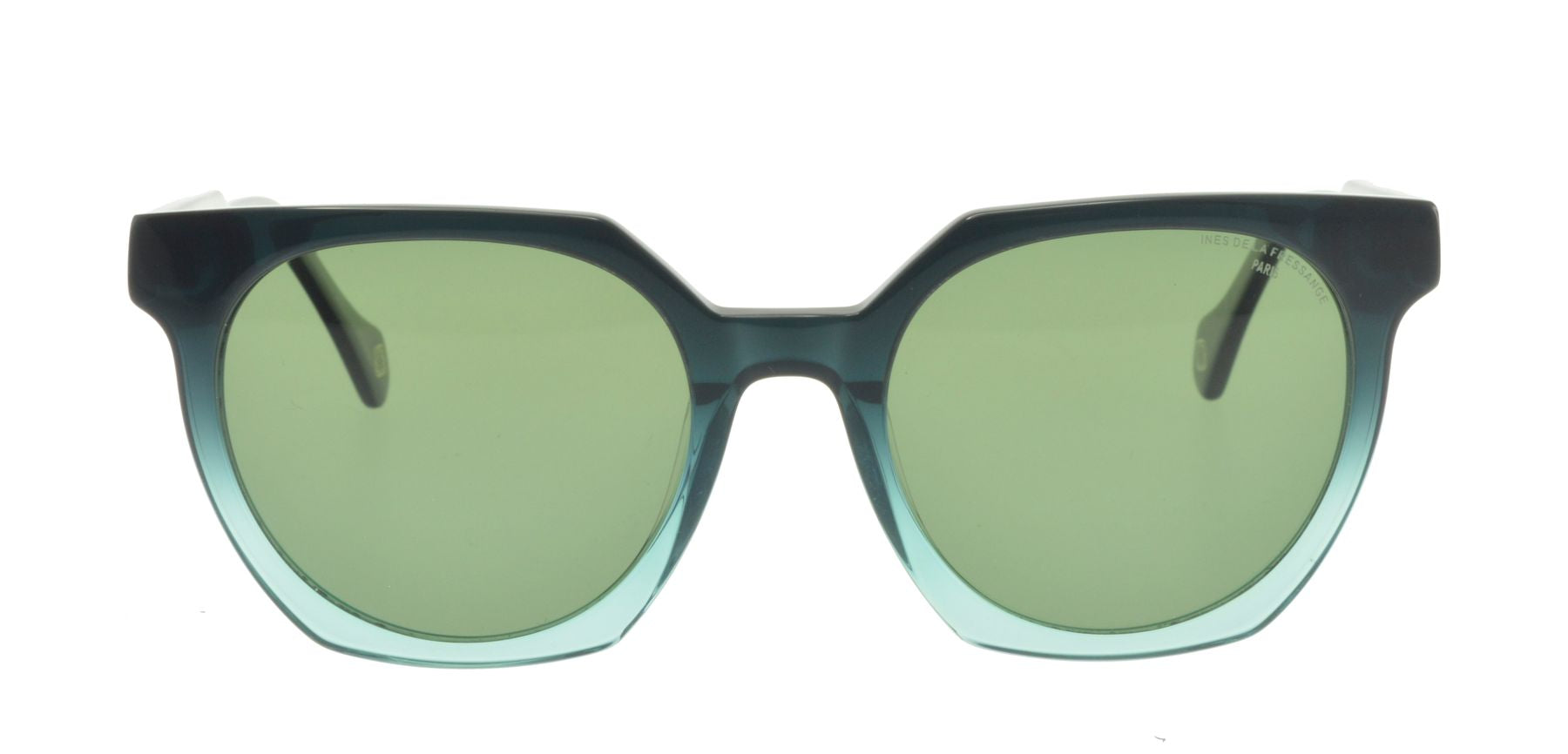 Gafas de sol Laura en degradado verde