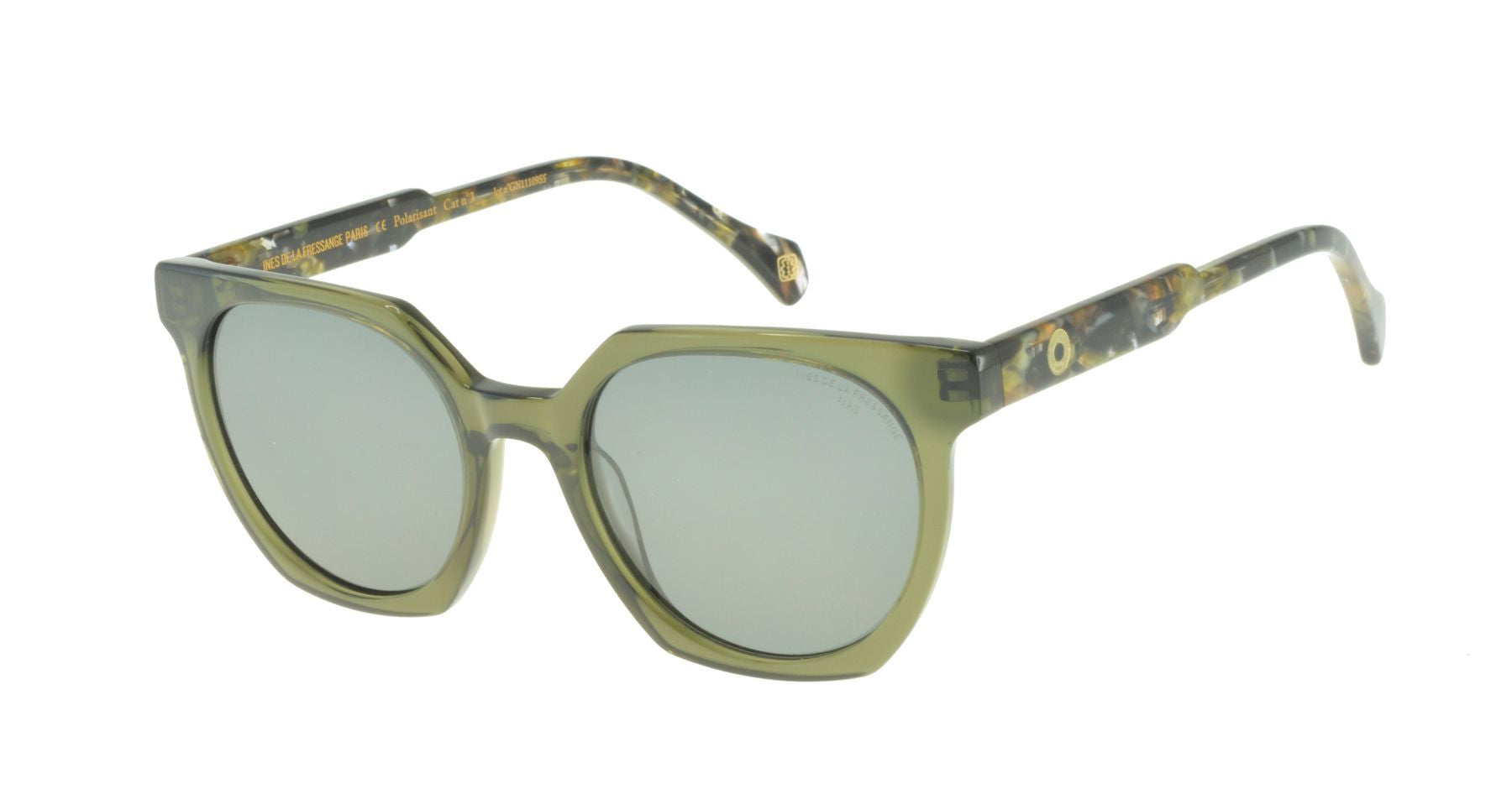 Gafas de sol Laura kaki crystal