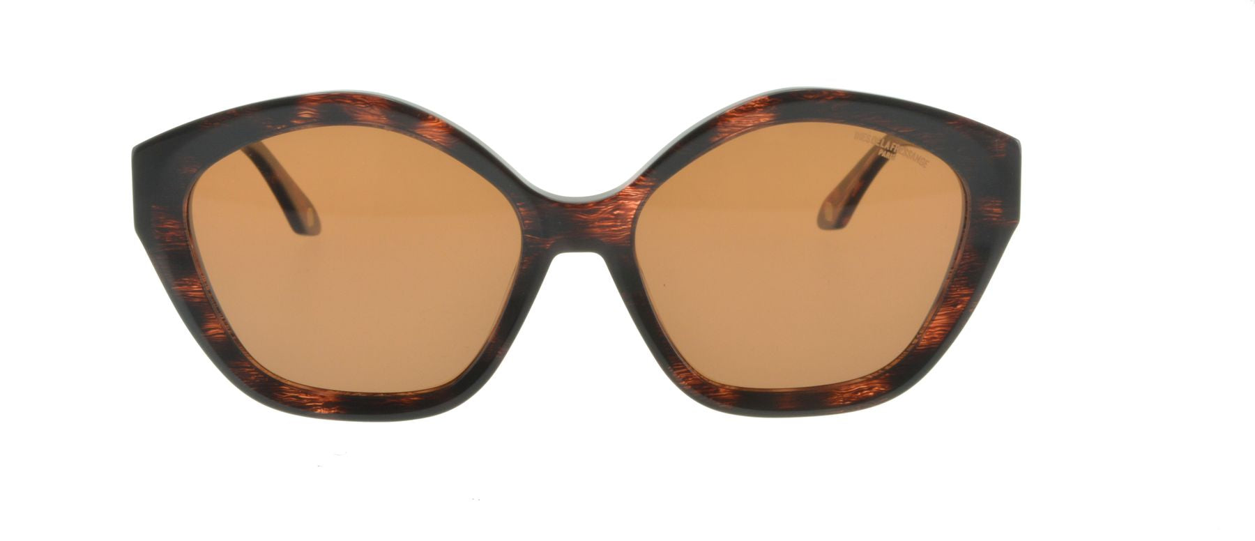 Marbled brown Marylin sunglasses