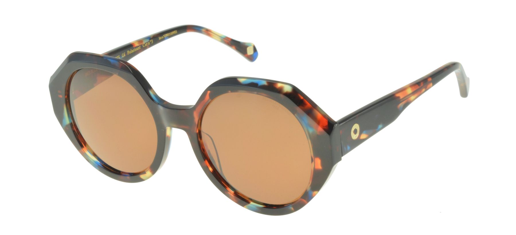 Gafas de sol de carey marrón Ornella