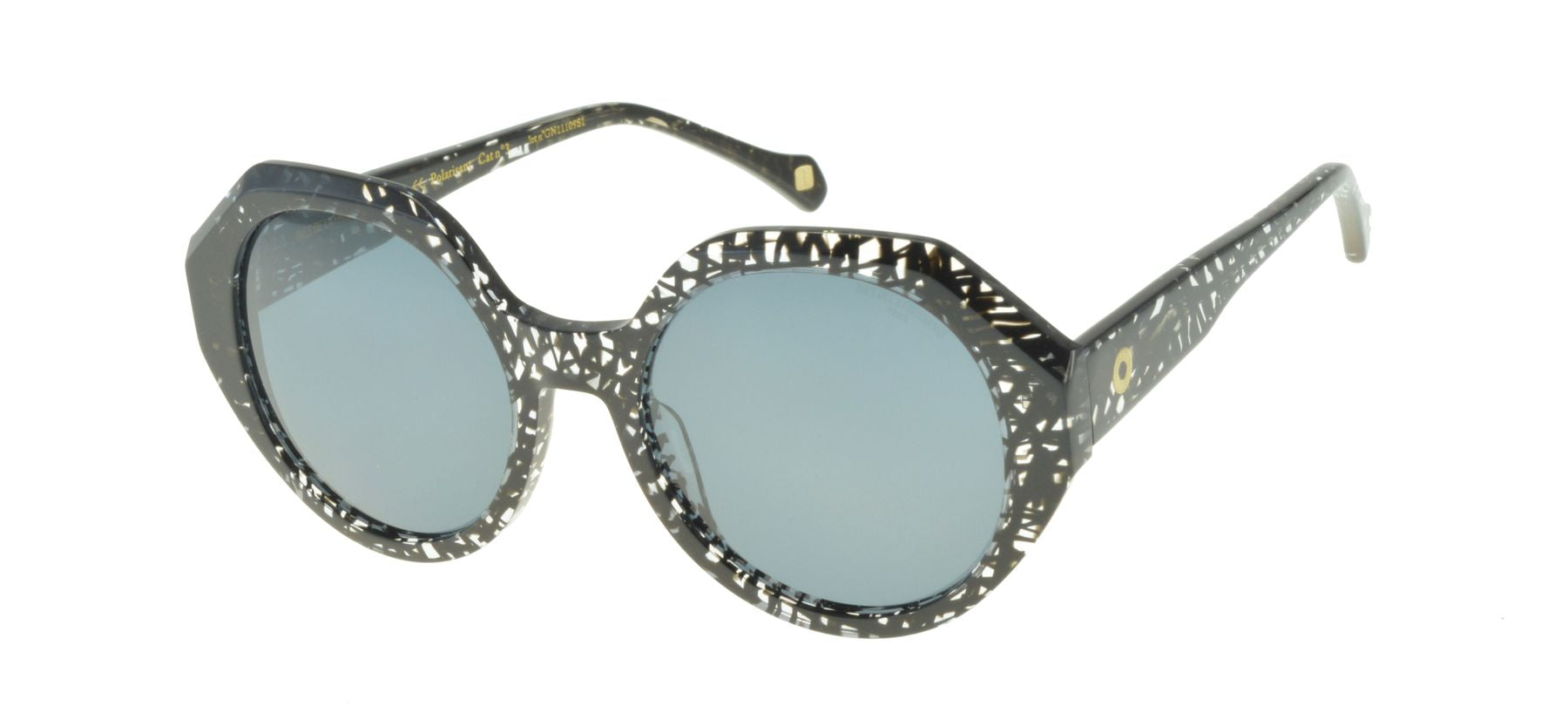 Gafas de sol Ornella negras con textura