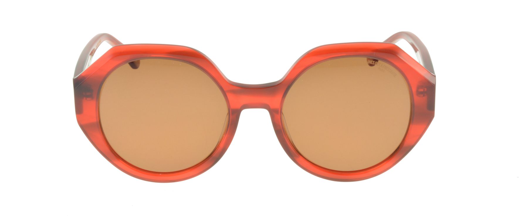 Red marbled Ornella sunglasses