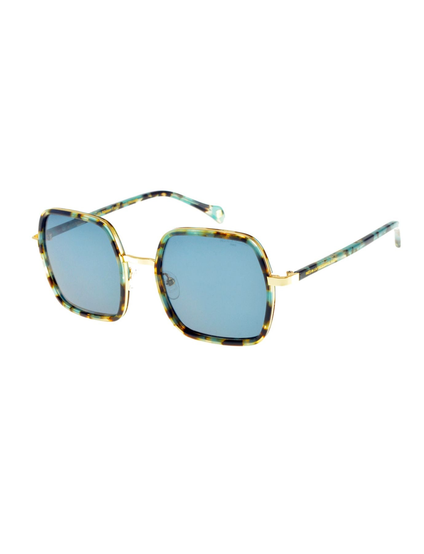 Gafas de sol Katherine azul dorado