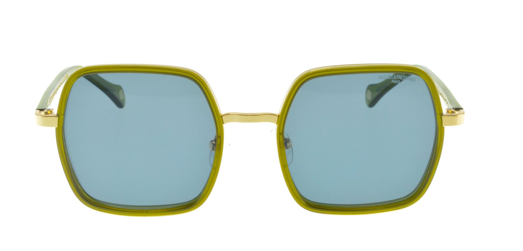 Gafas de sol Katherine crystal green gold