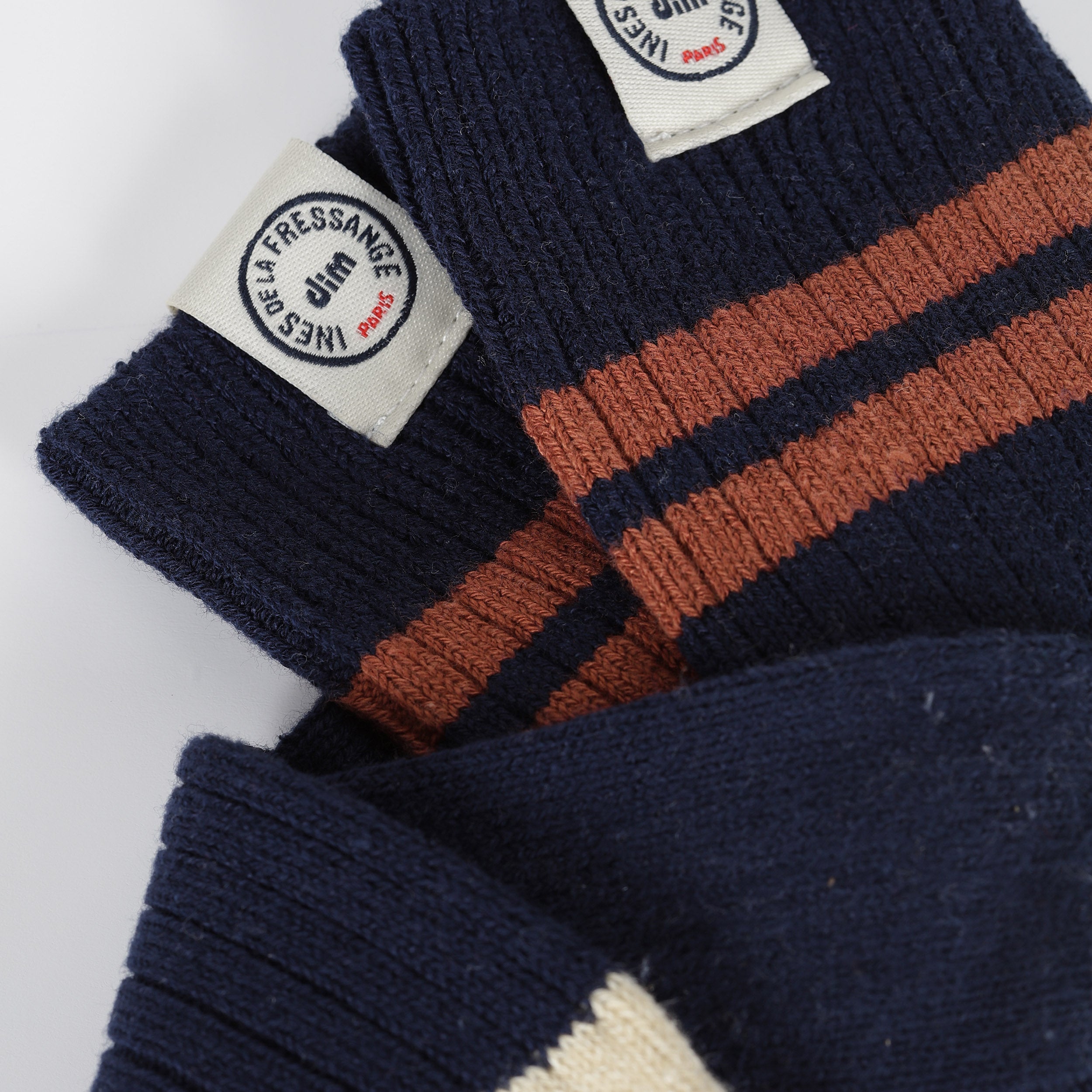 Calcetines de canalé DIM x Ines de La Fressange