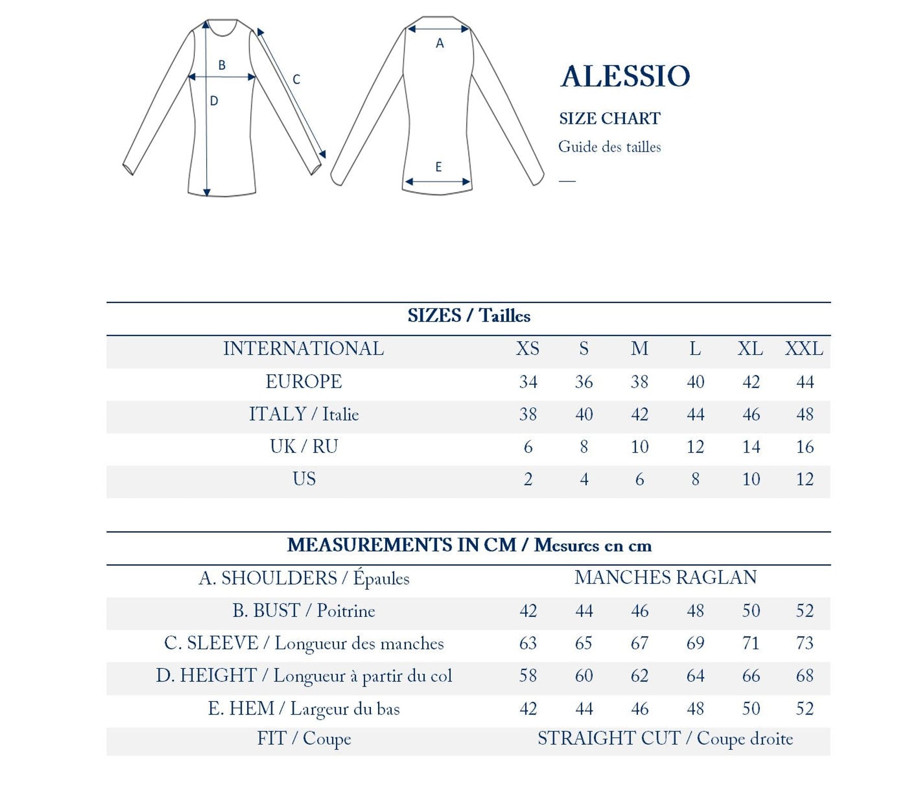 Jersey Alessio crema