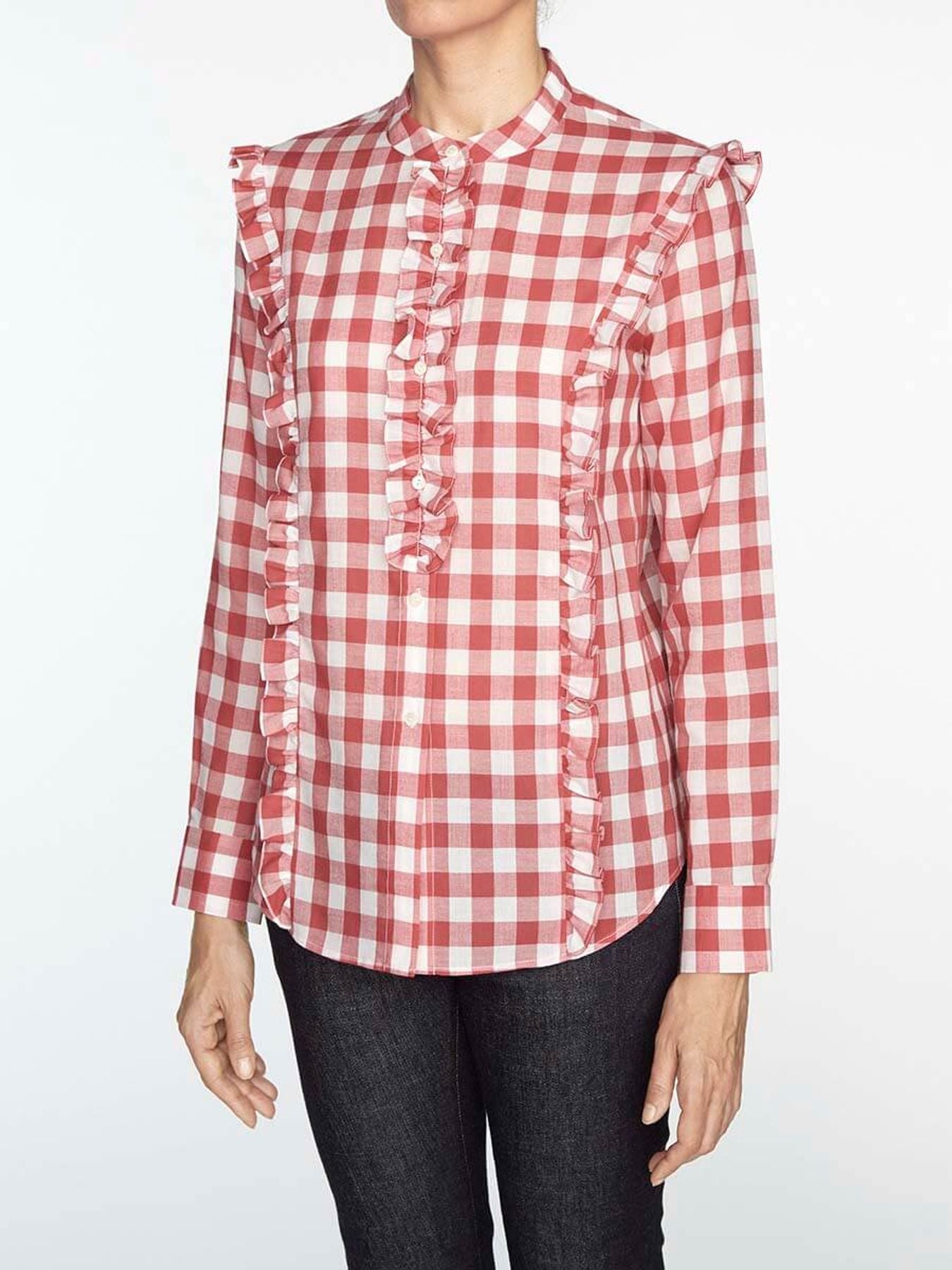 Prairy red check shirt