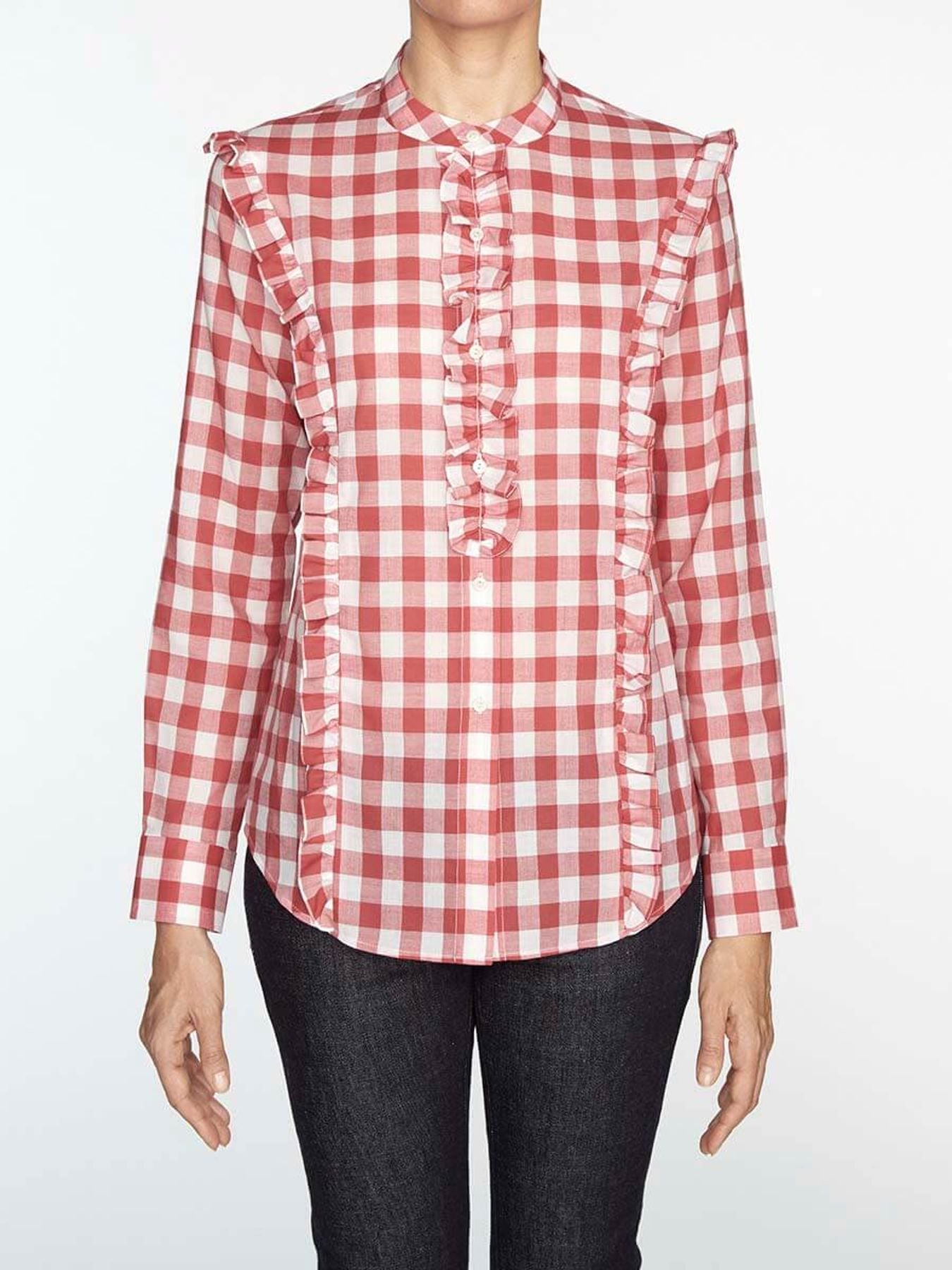 Prairy red check shirt