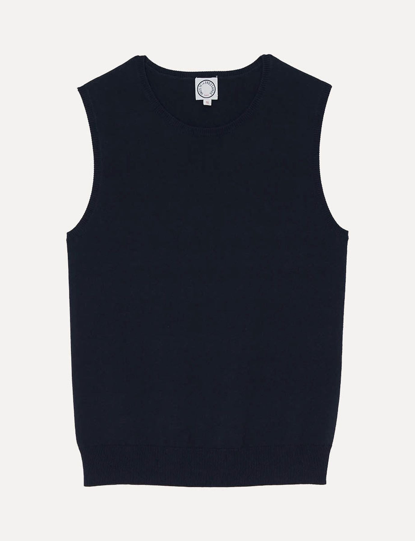 Jersey Marcelo de lana azul marino